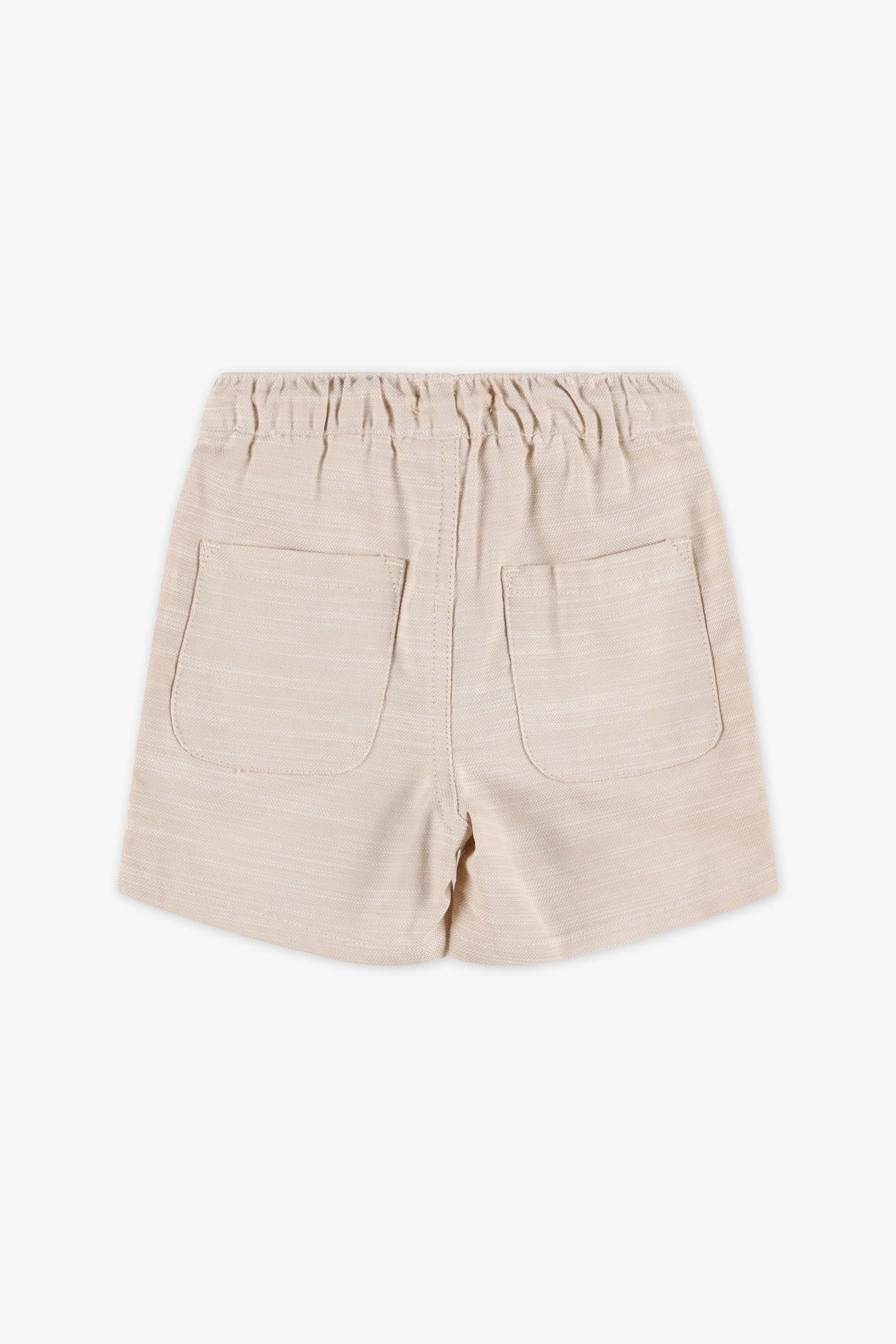 Short pull-on à poches - Bébé garçon && TAUPE