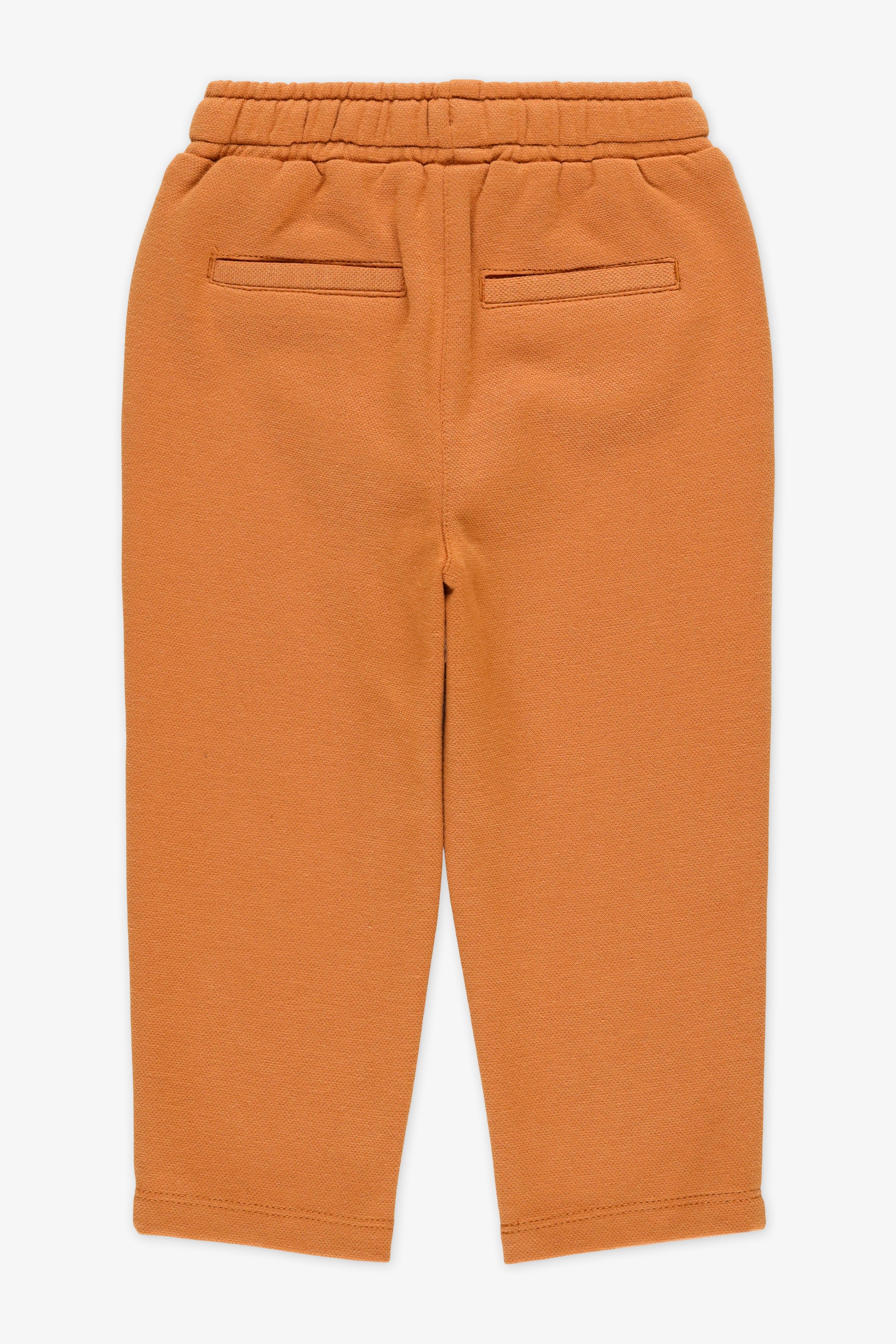 Pantalon élastique à cordon - Bébé garçon && BRUN