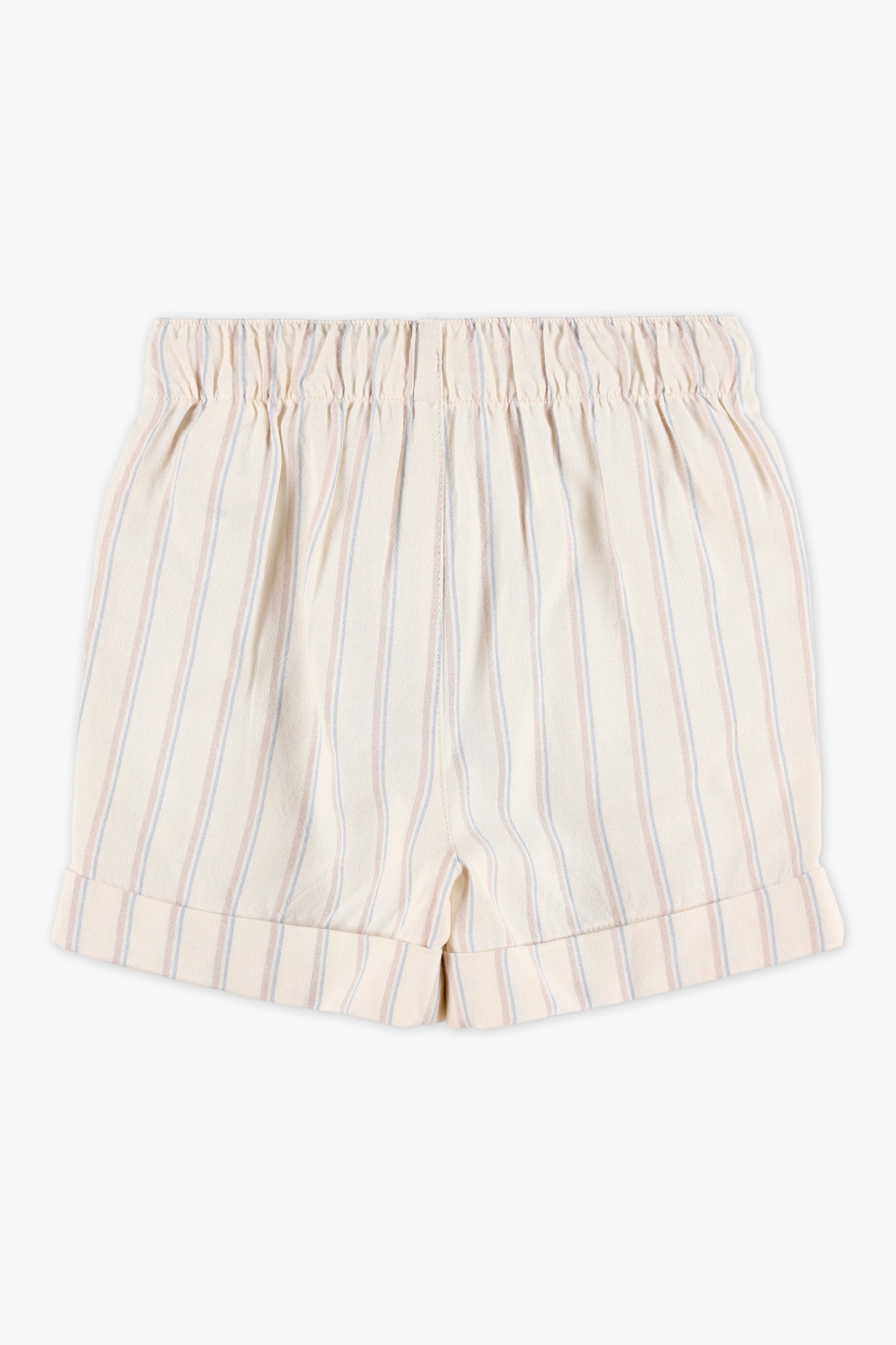 Bermuda élastique à cordon - Bébé garçon && BLANC CASSÉ/MULTI