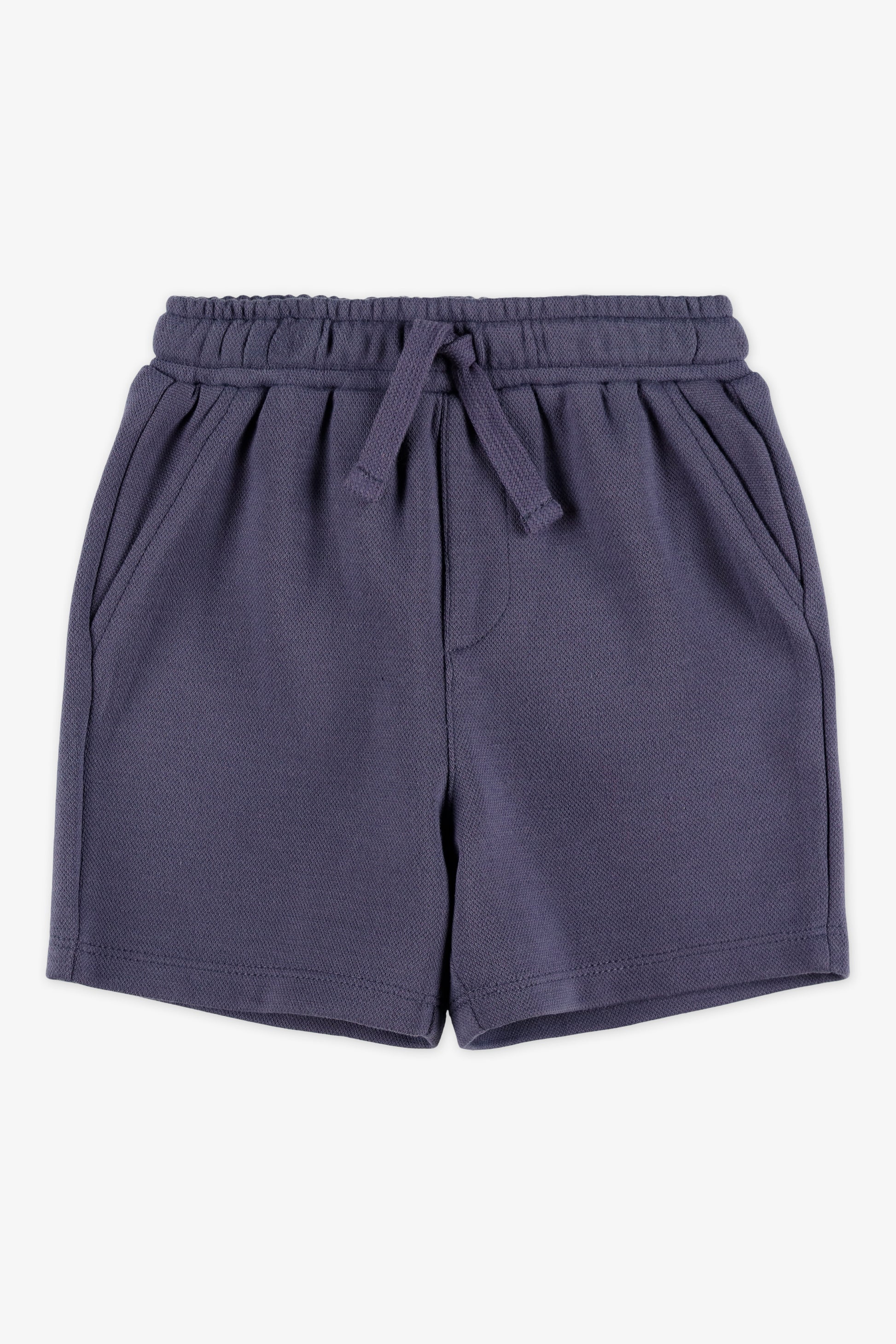 Bermuda élastique avec cordon - Bébé garçon && MARIN