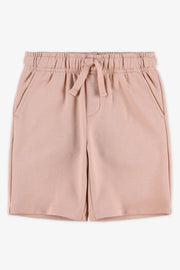 Short élastique à cordon - Enfant garçon && TAUPE
