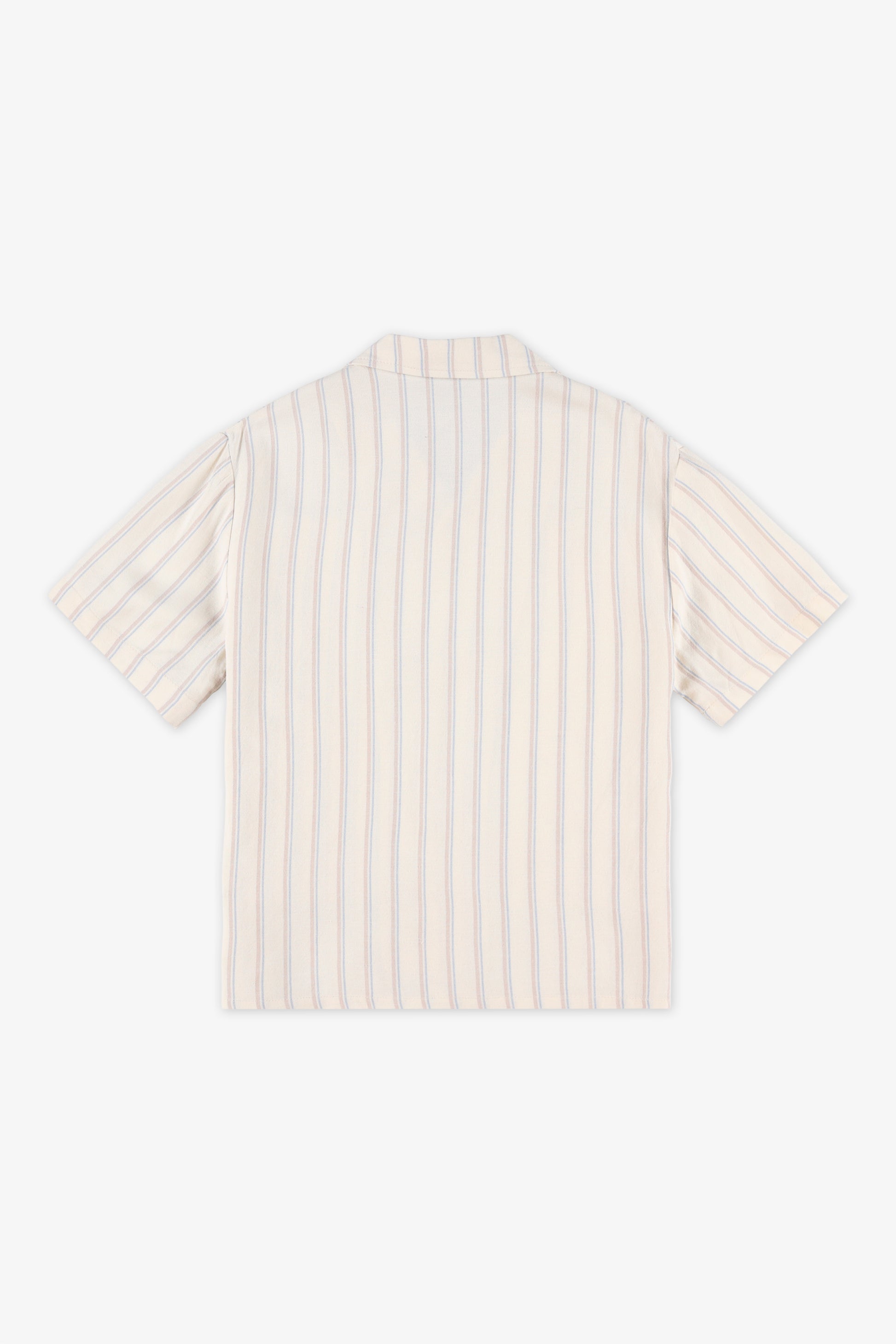 Chemise à manches courtes en lin - Garçon && RAYURE
