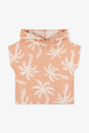 Camisole manches tombantes à capuchon - Ado garçon && TERRACOTTA