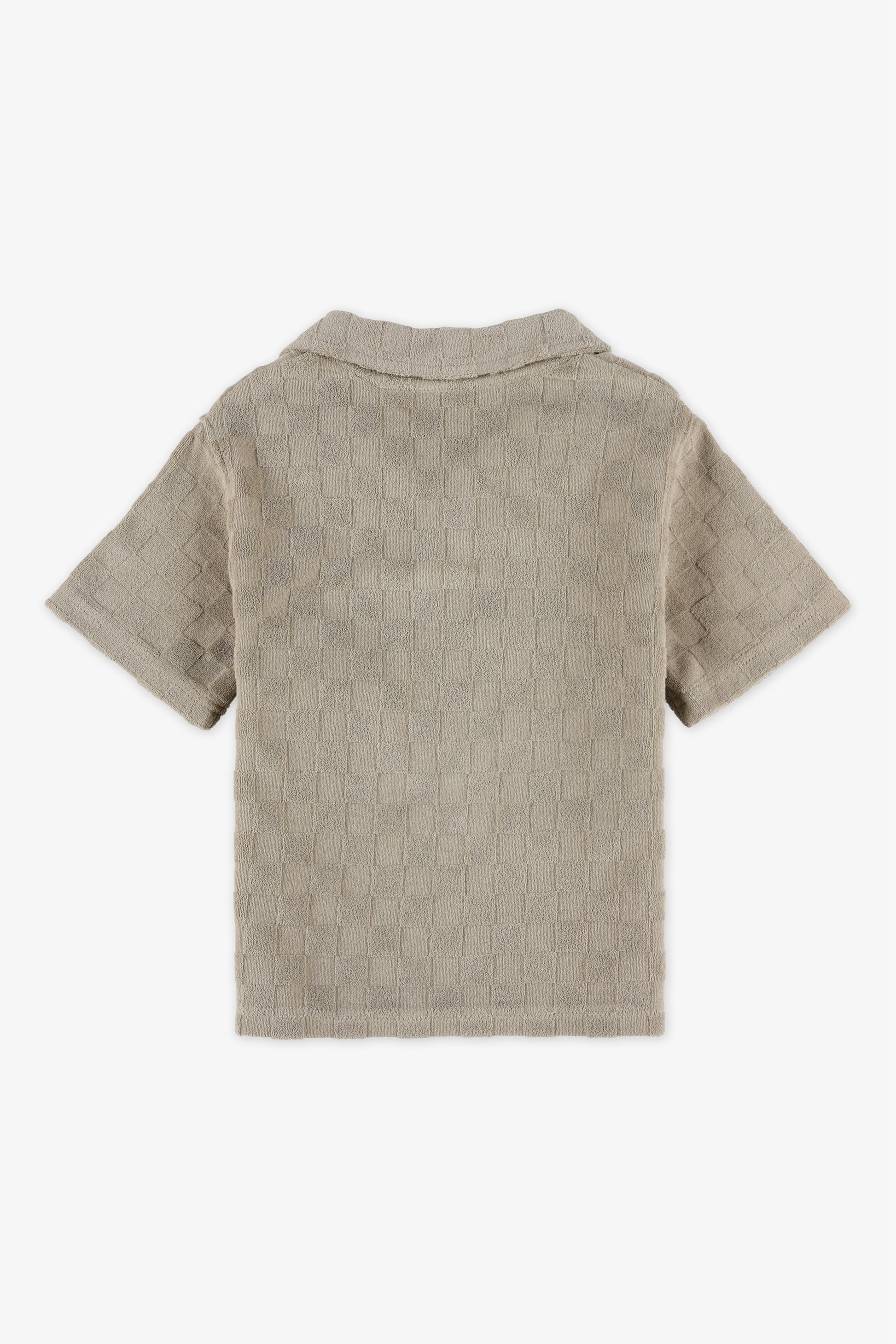 Chandail polo à manches courtes - Enfant garçon && KAKI