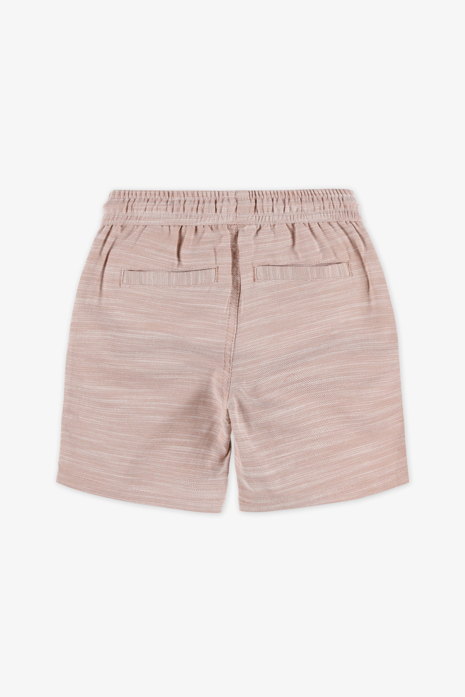 Short élastique à la taille - Enfant garçon && BRUN