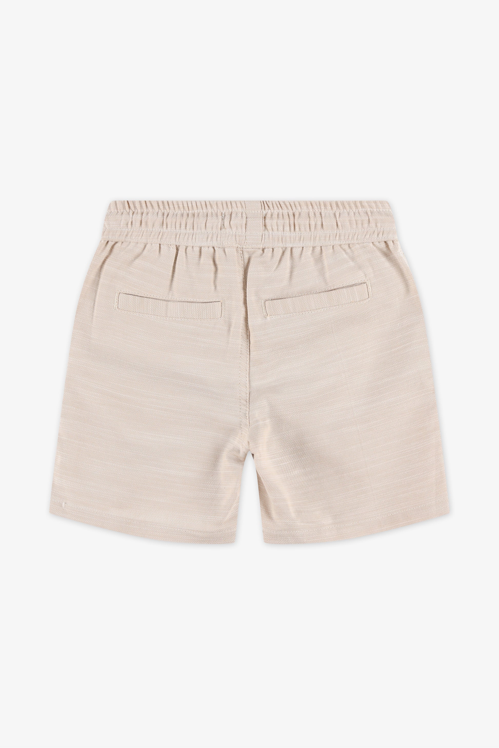 Short élastique à la taille - Enfant garçon && TAUPE