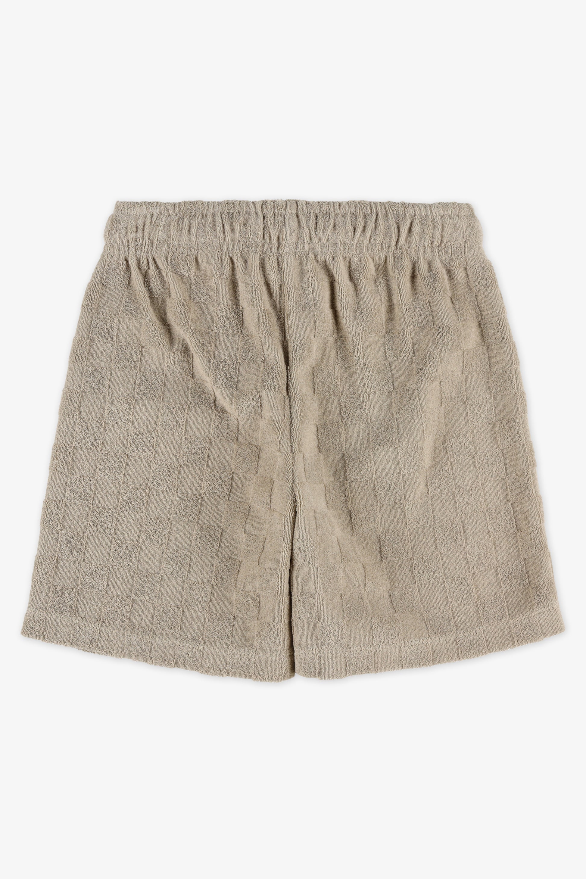 Short pull-on élastique à cordon - Garçon && KAKI