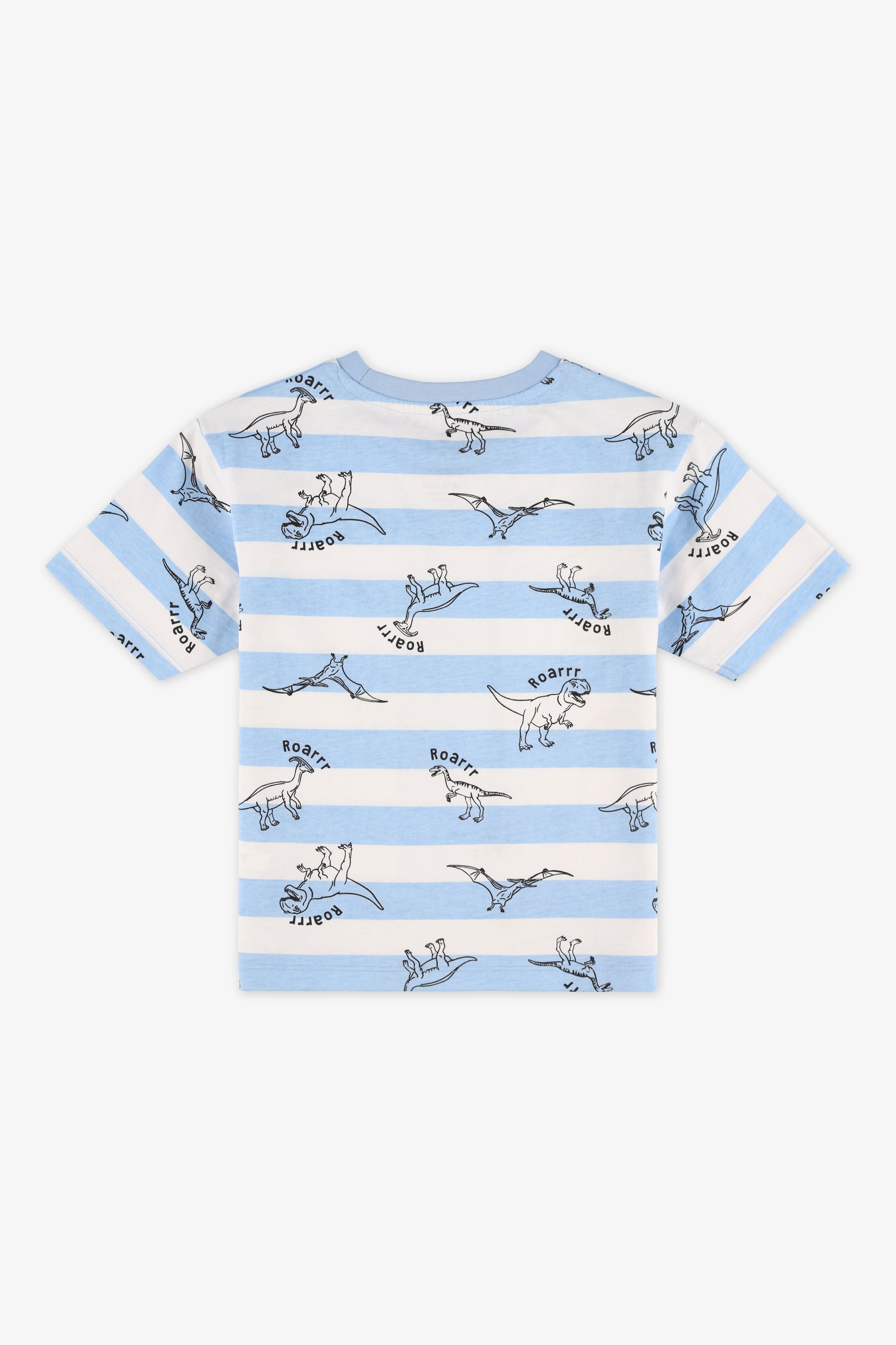 T-shirt à manches courtes - Enfant garçon && BLEU MULTI