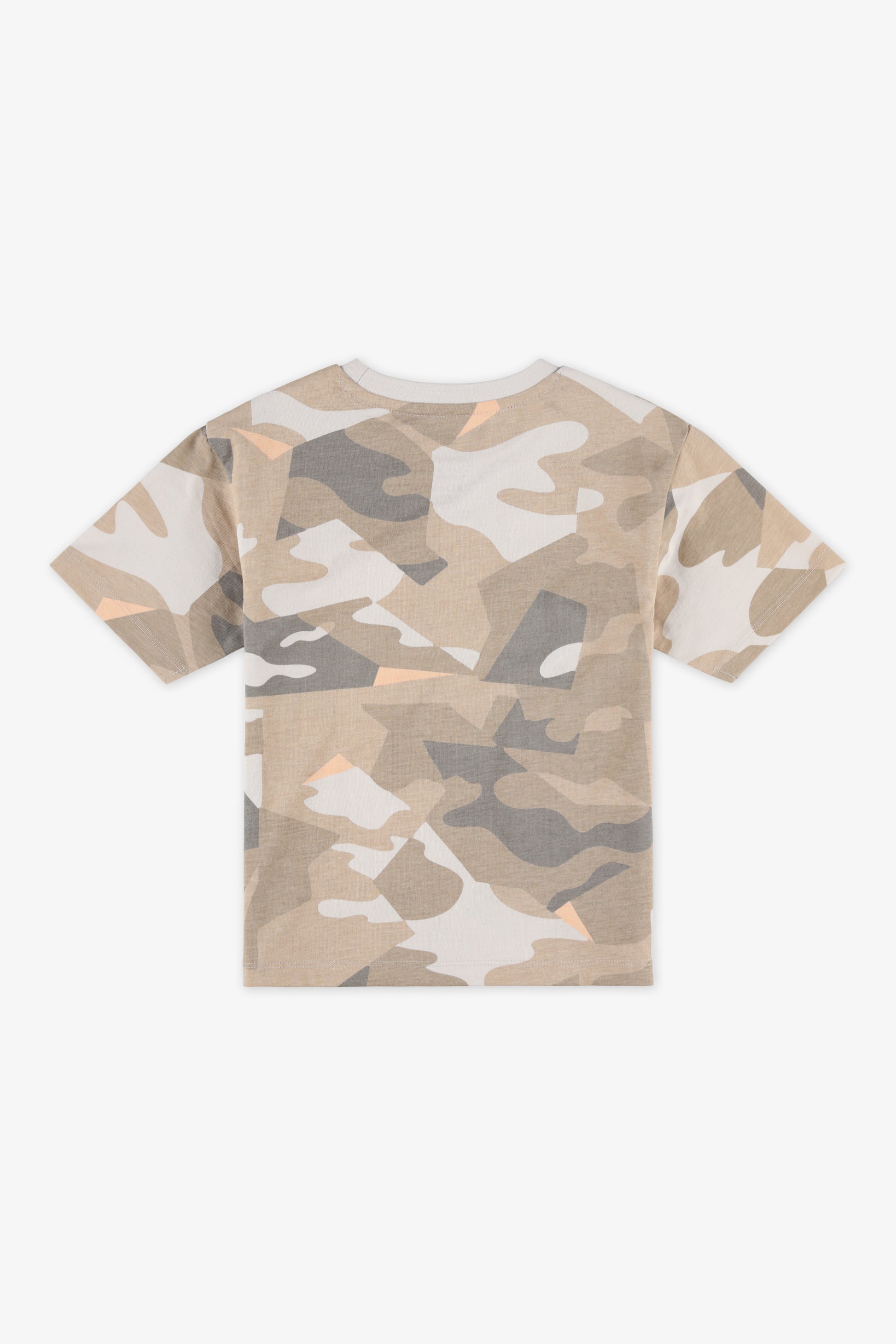 T-shirt à manches courtes - Enfant garçon && BEIGE/MULTI