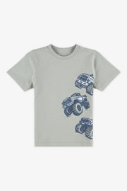 T-shirt à manches courtes - Enfant garçon && VERT
