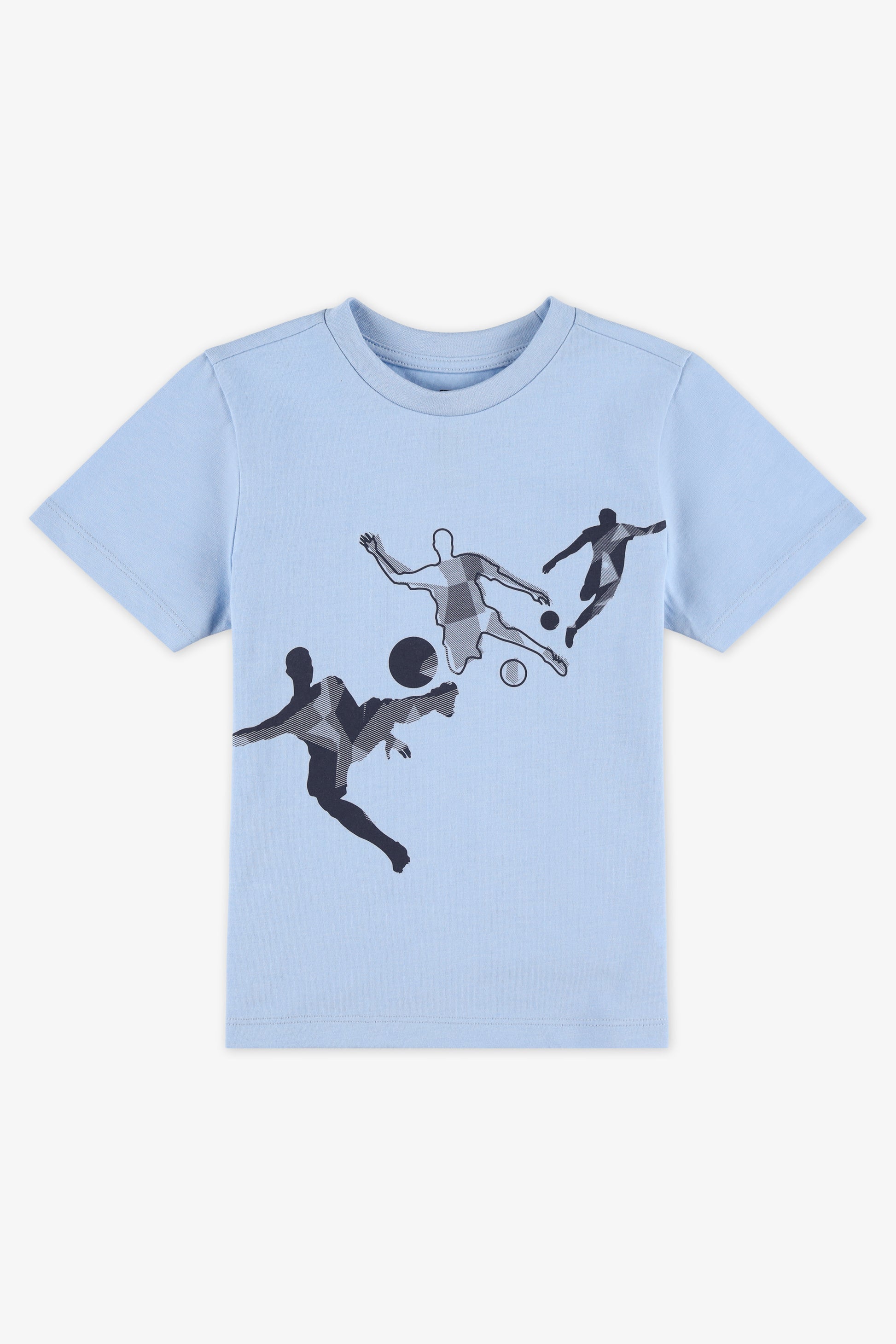 T-shirt à manches courtes - Enfant garçon && BLEU