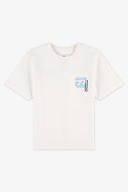 T-shirt à manches courtes - Enfant garçon && BLANC