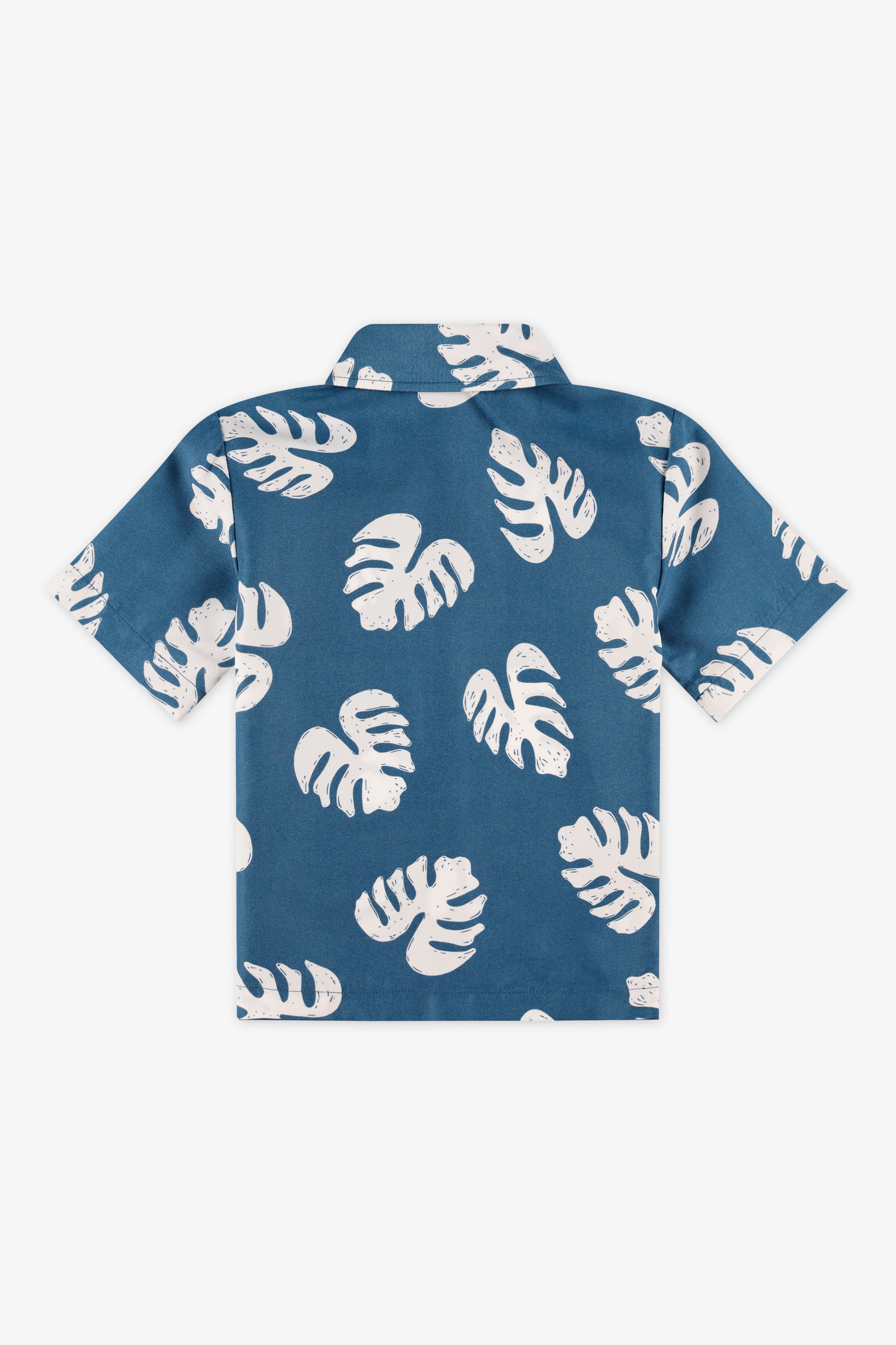 Chemise à manches courtes en microfibre - Garçon && INDIGO