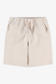 Short pull-on élastique à la taille - Garçon && BEIGE