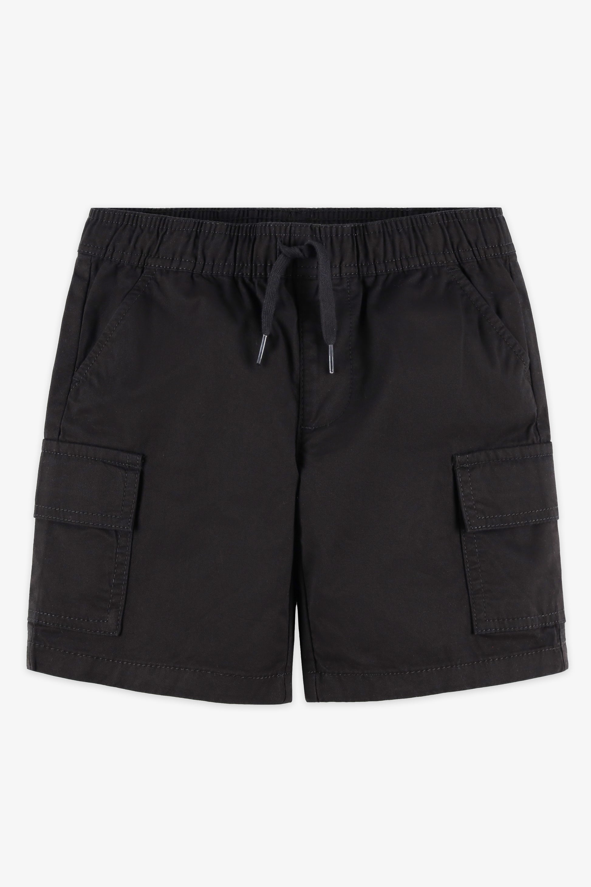 Short pull-on élastique - Enfant garçon && NOIR