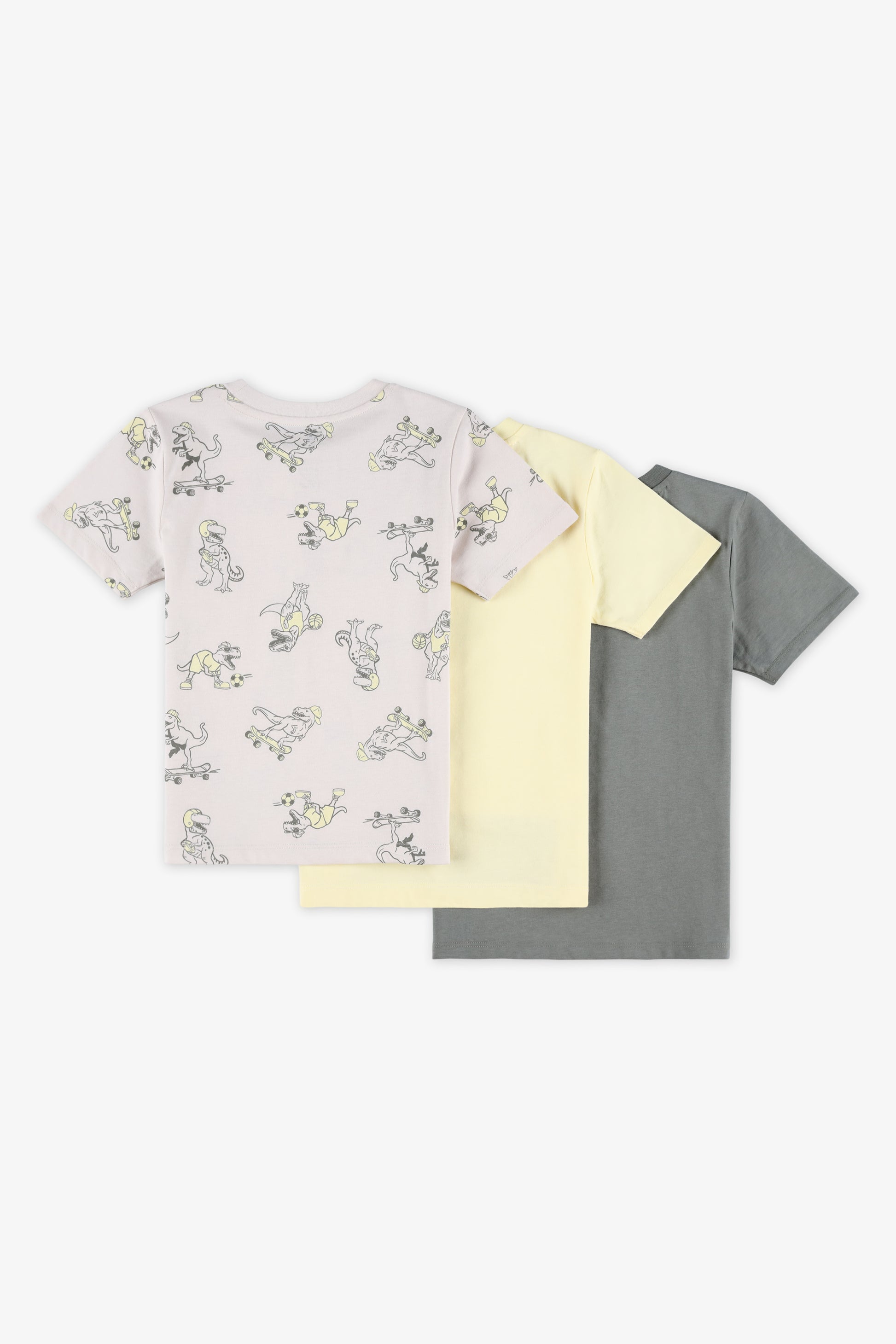 T-shirt à manches courtes - Enfant garçon && BEIGE/MULTI