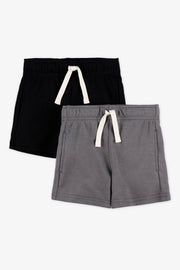 Short pull-on élastique - Enfant garçon && NOIR