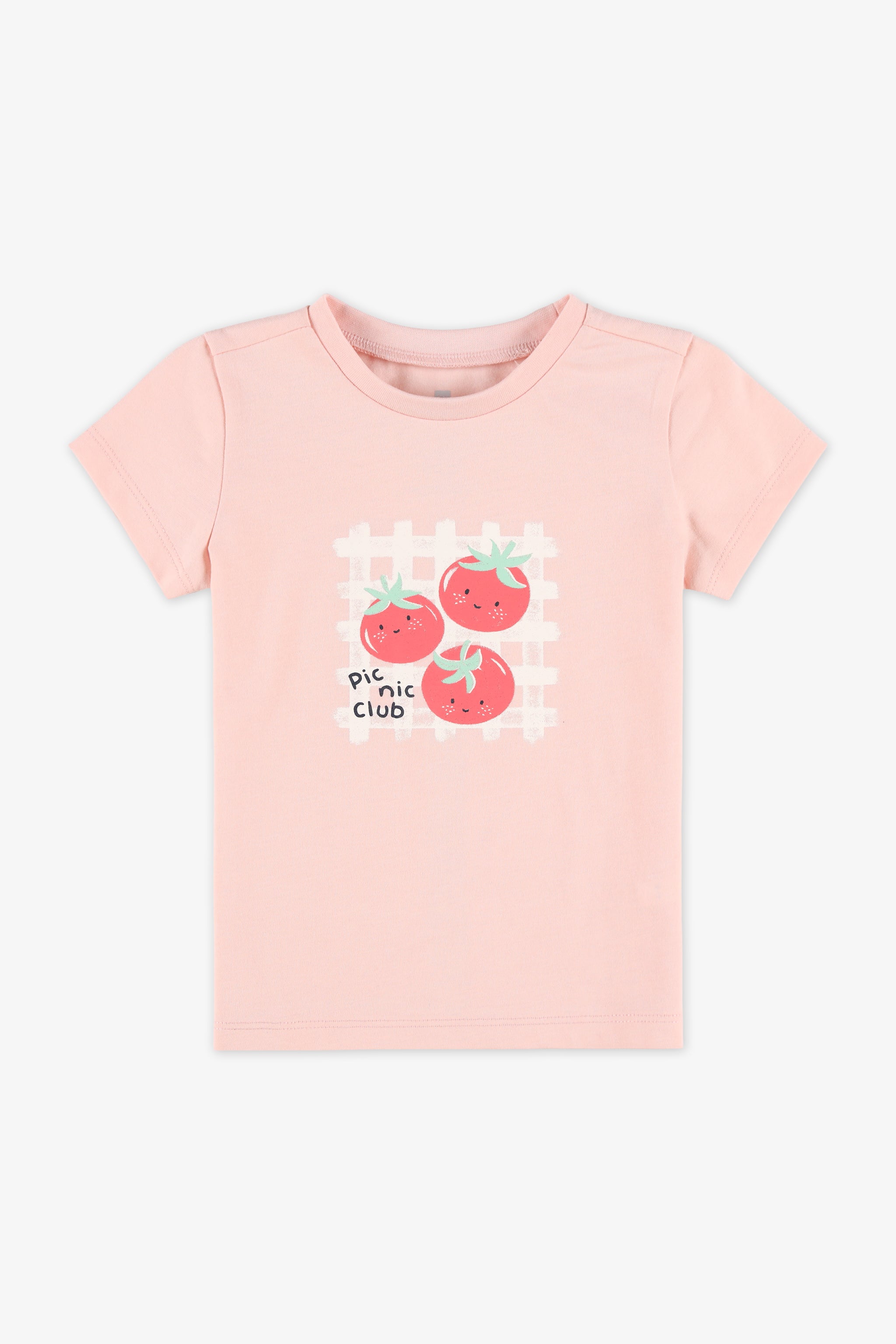 Chandail à manches courtes - Bébé fille 2/15$ && ROSE