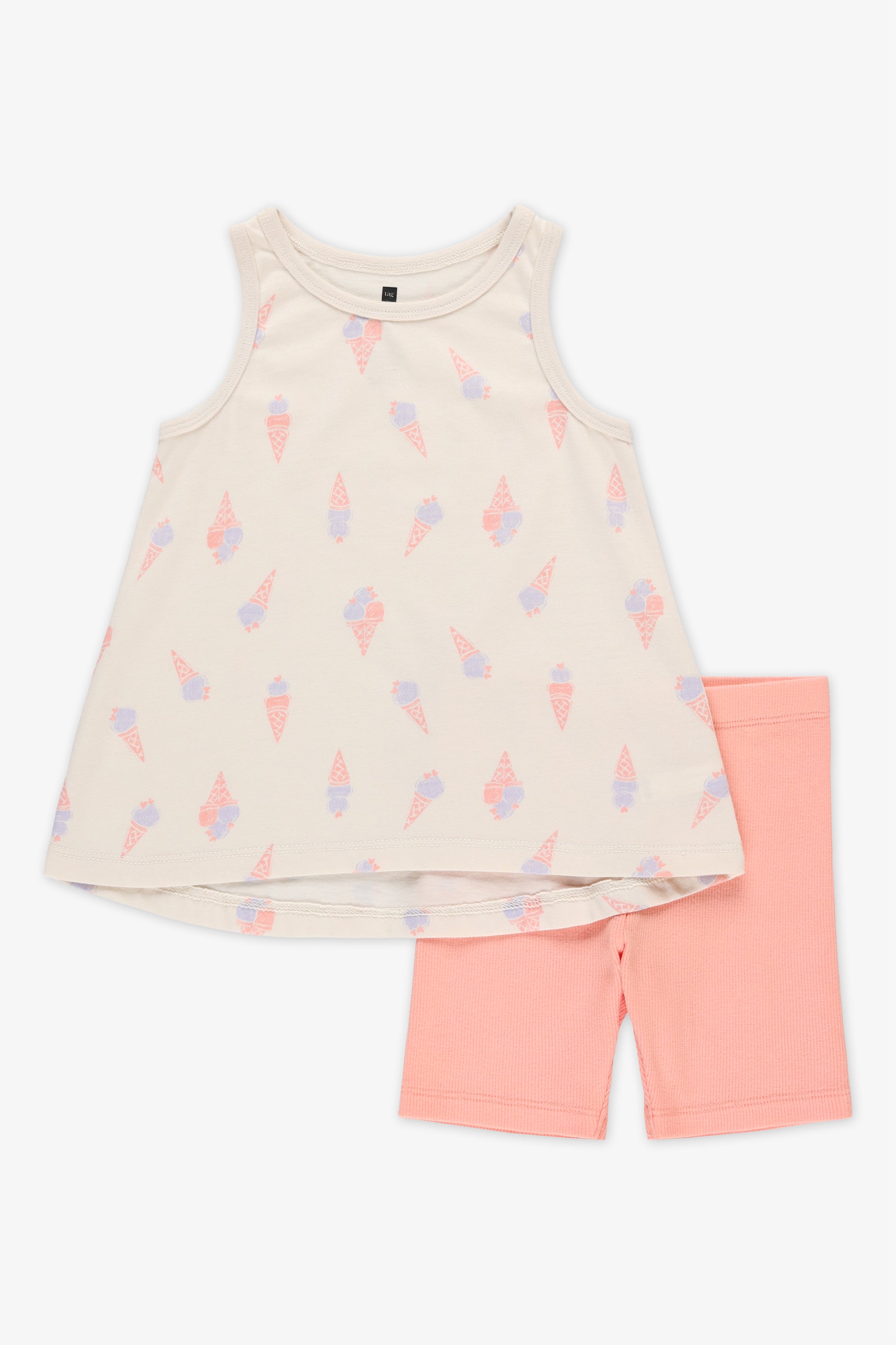 Ensemble 2 pièces - Bébé fille && BEIGE/MULTI