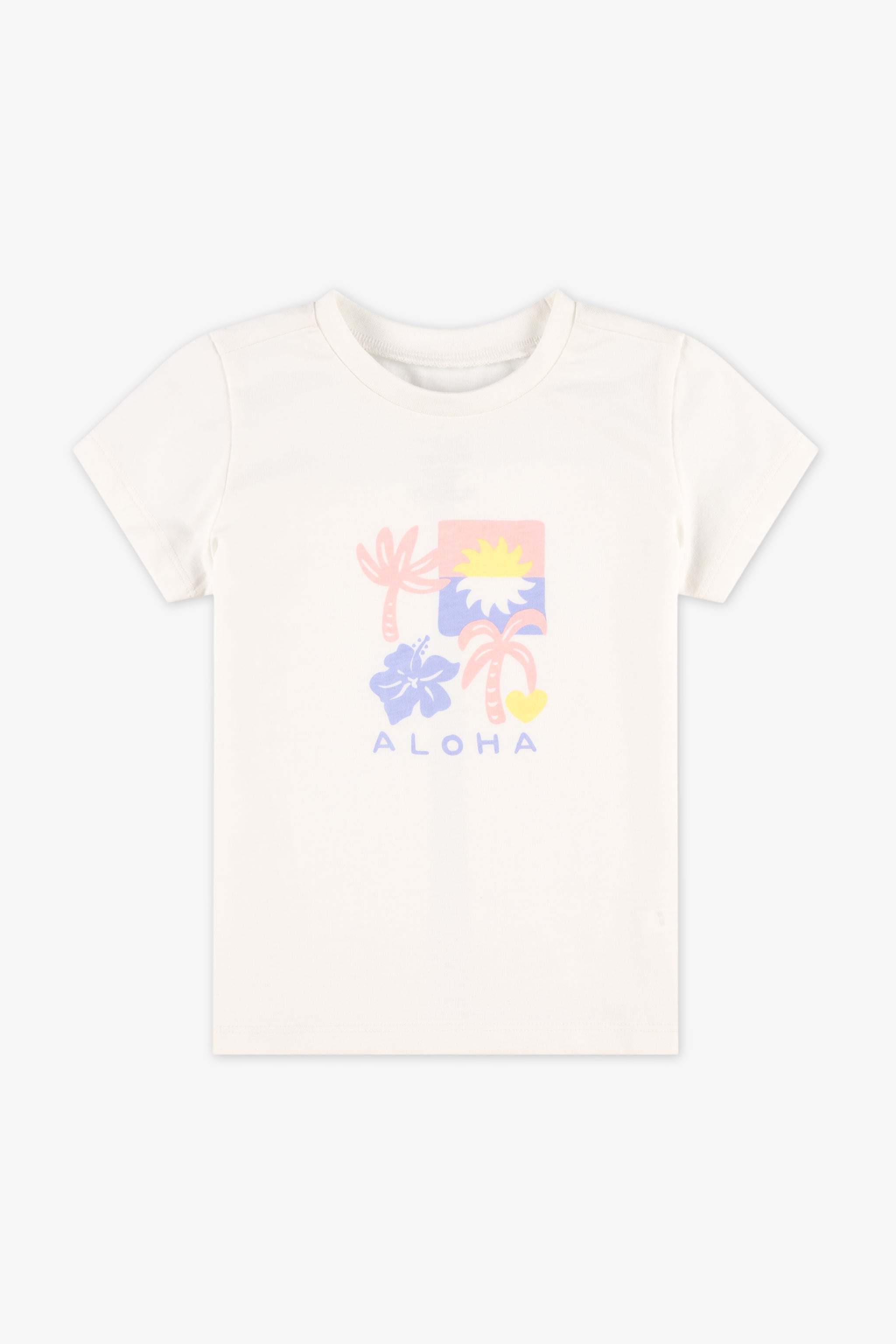 Chandail à manches courtes - Bébé fille 2/15$ && BLANC