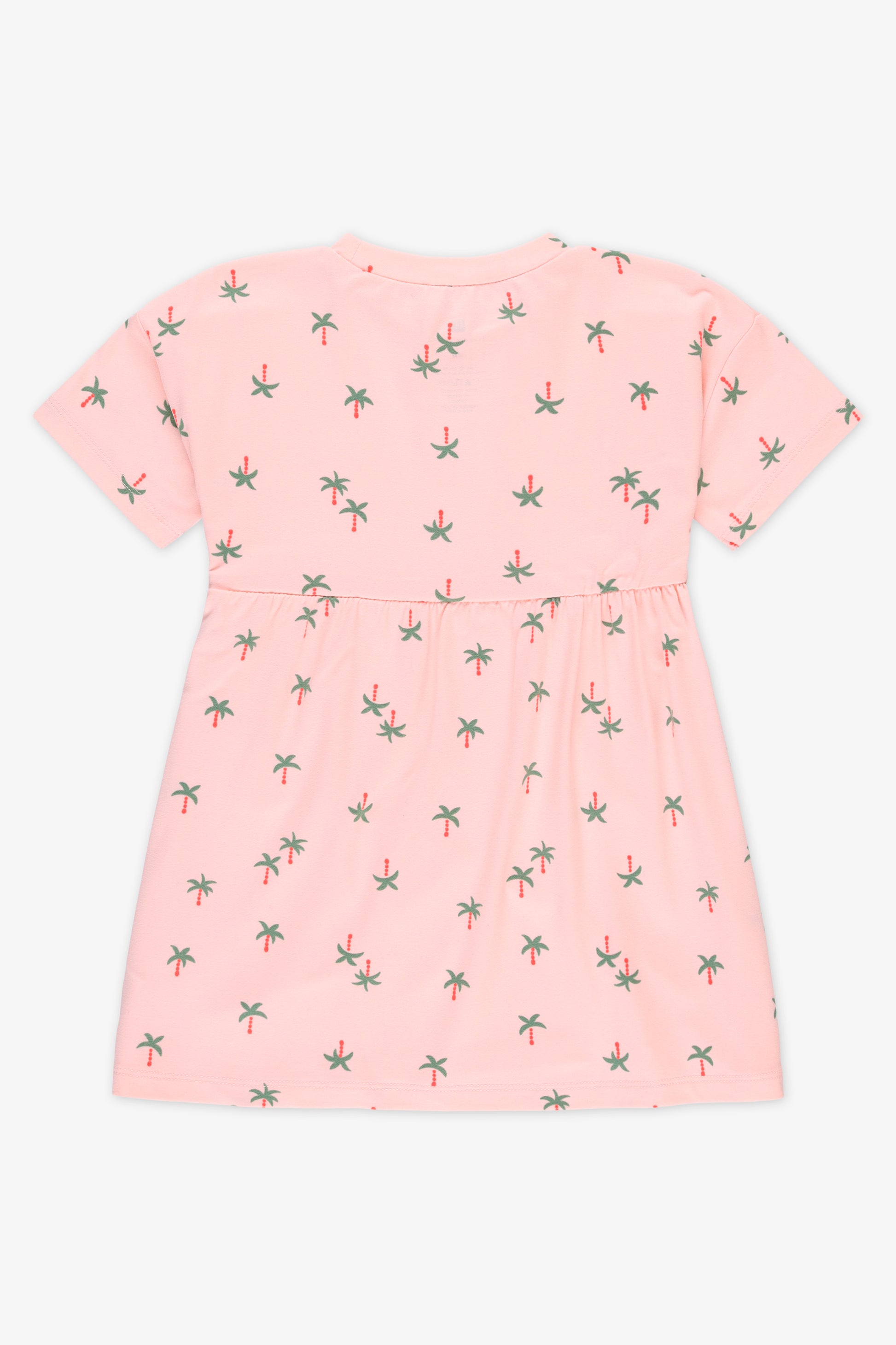 Robe à manches courtes - Bébé fille && ROSE MULTI