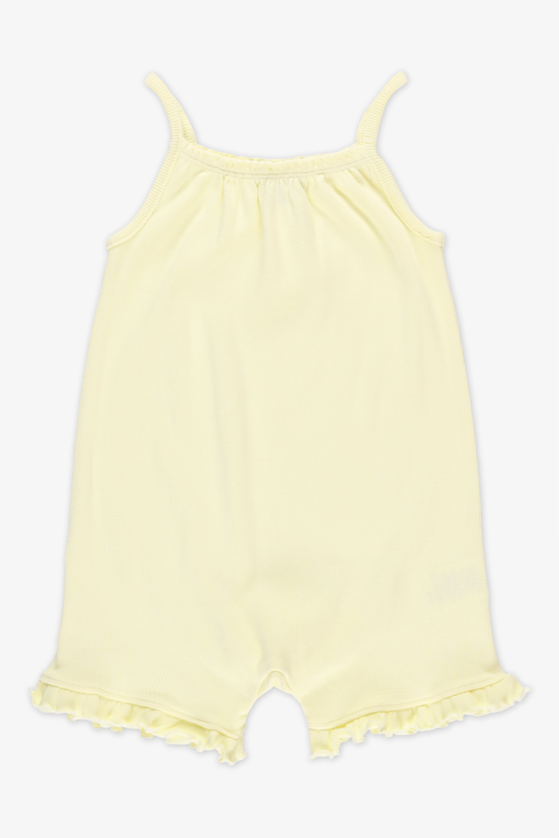Rompers à manches courtes - Bébé fille && JAUNE