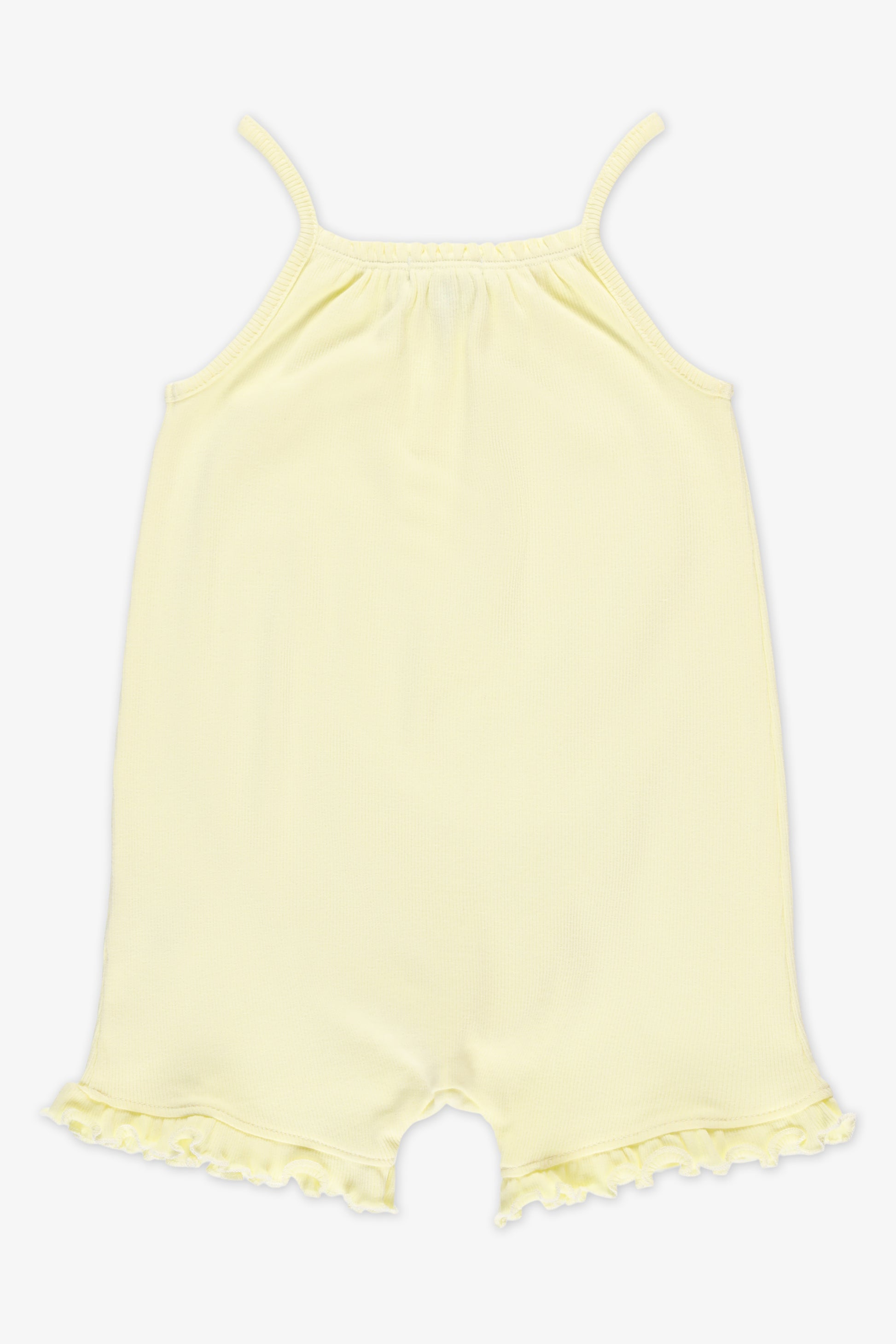 Rompers à manches courtes - Bébé fille && JAUNE