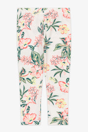 Legging stretch imprimé - Bébé fille && BLANC MULTI