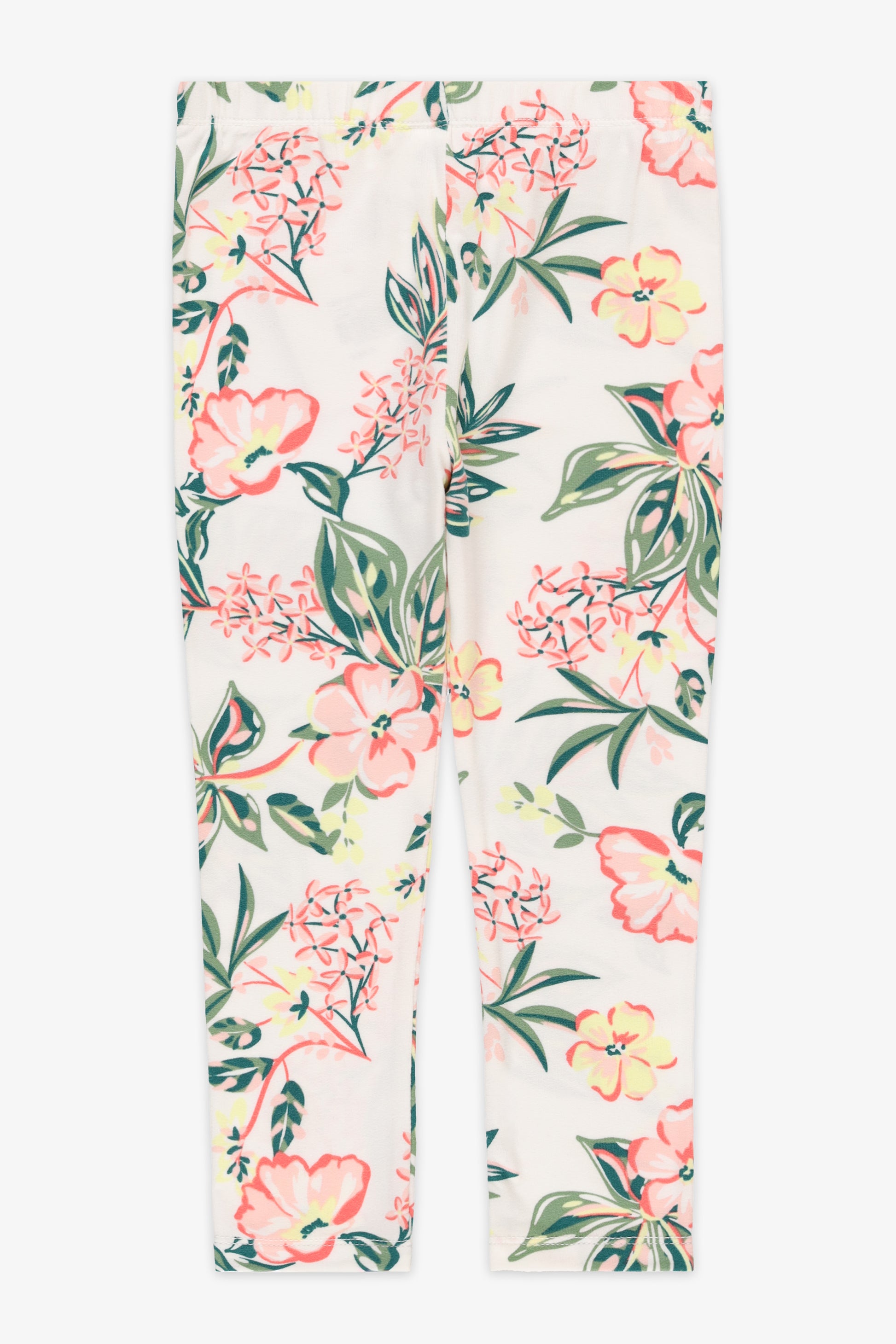Legging stretch imprimé - Bébé fille && BLANC MULTI