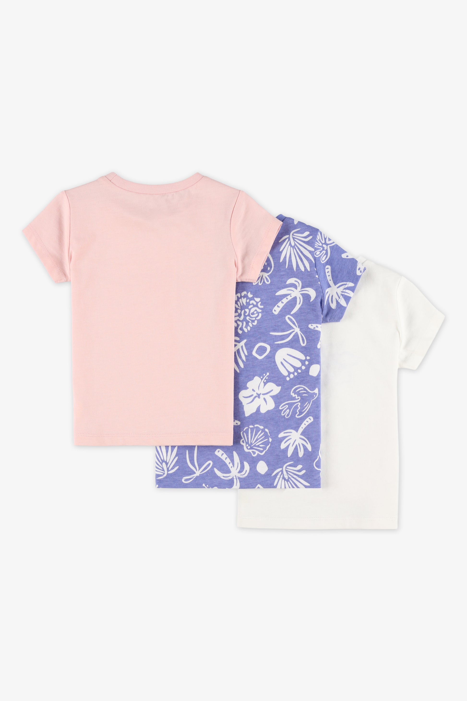 T-shirt à manches courtes - Bébé fille && BLANC