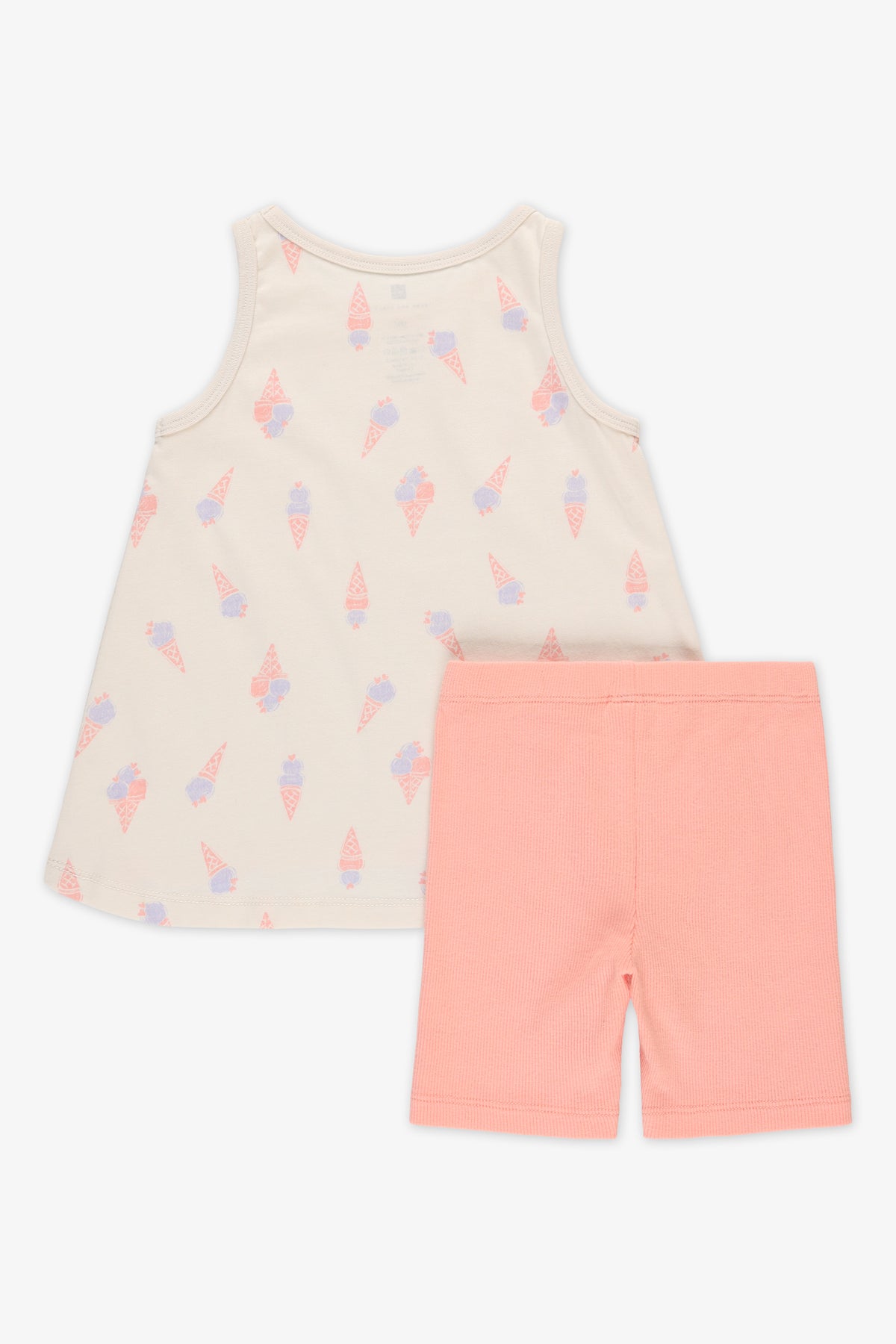 Biker short élastique - Enfant garçon && BEIGE/MULTI