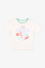 T-shirt graphique 2/20$ - Enfant fille && AQUA