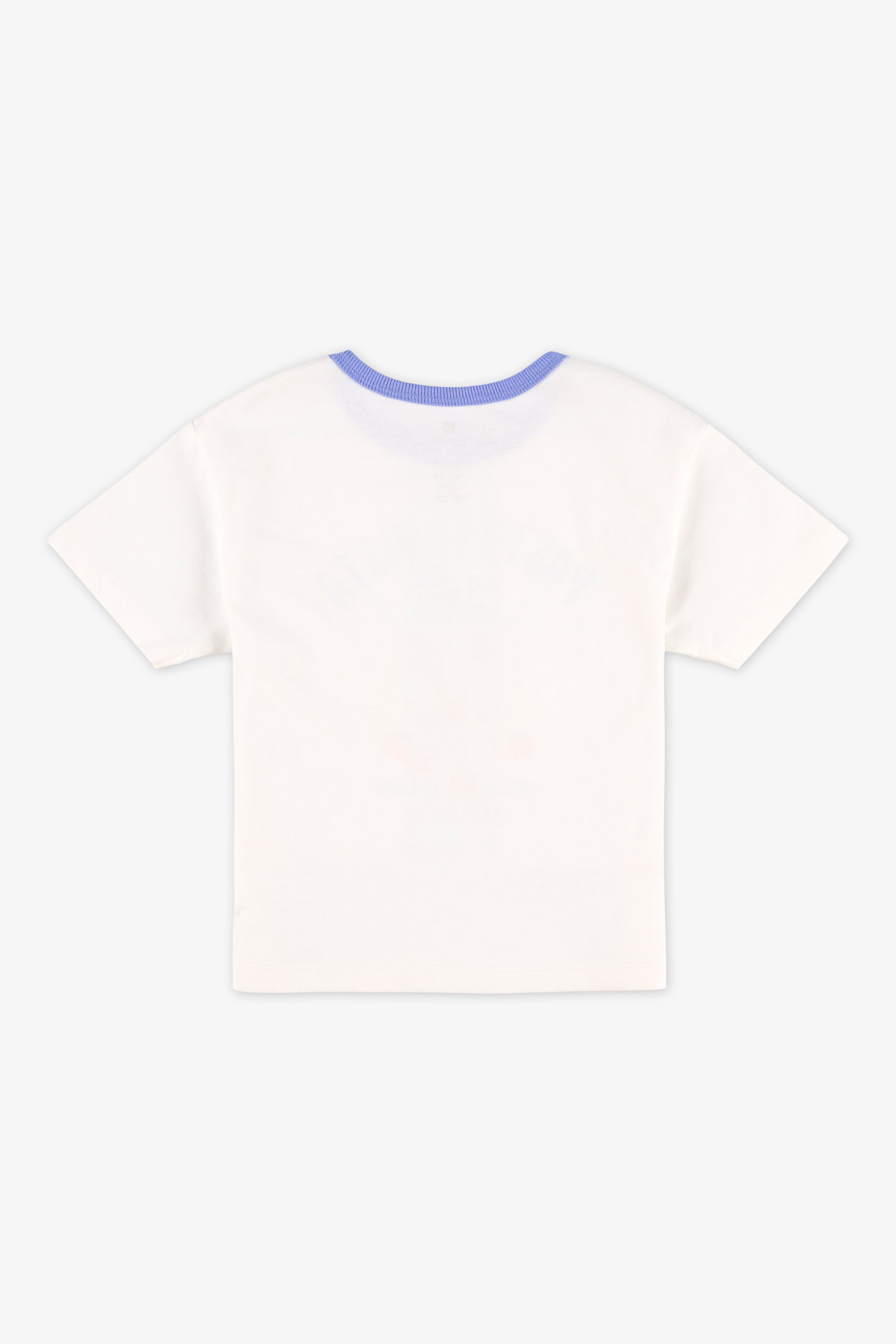 T-shirt graphique 2/20$ - Enfant fille && BLANC CASSÉ