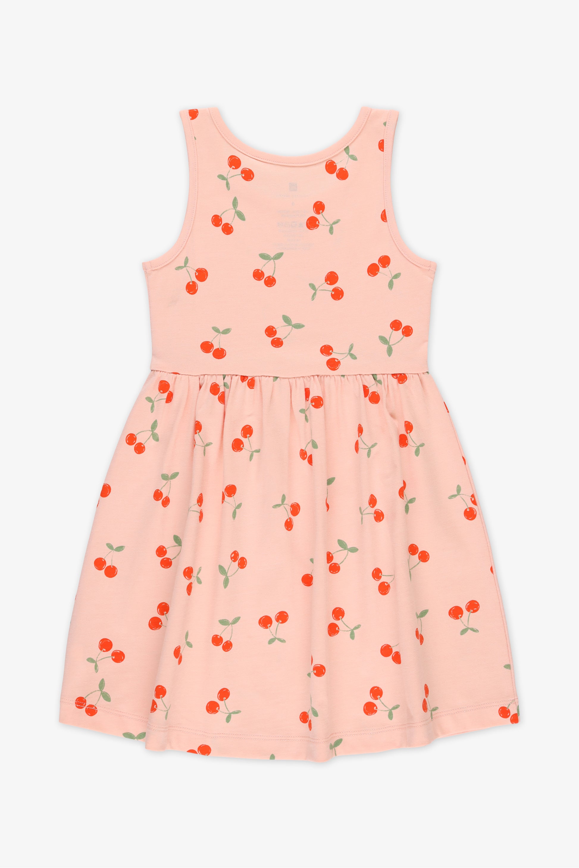 Robe imprimée à encolure ronde - Enfant fille && PECHE