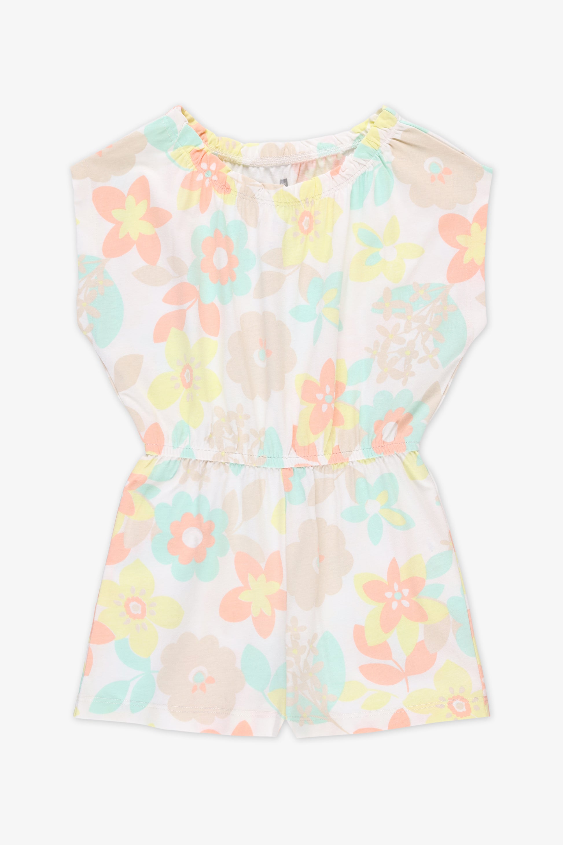 Ensemble 1 pièce à motifs - Enfant fille && BLANC CASSÉ/MULTI