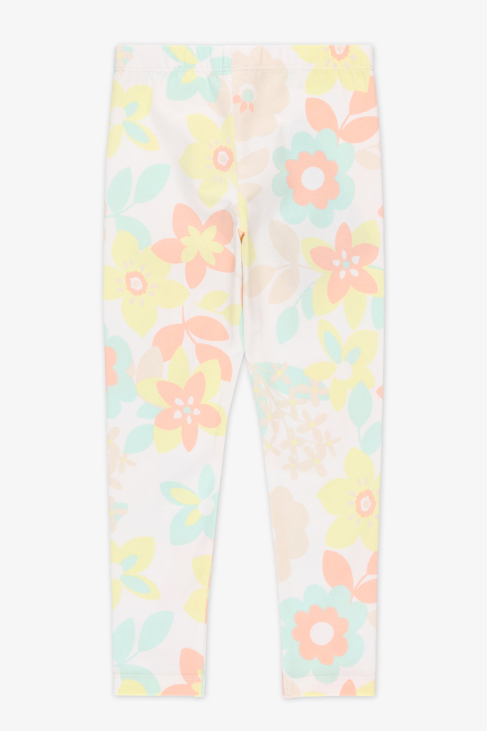 Legging imprimé 2/20$ - Enfant fille && BLANC CASSÉ/MULTI