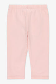 Legging uni en stretch - Enfant fille && ROSE