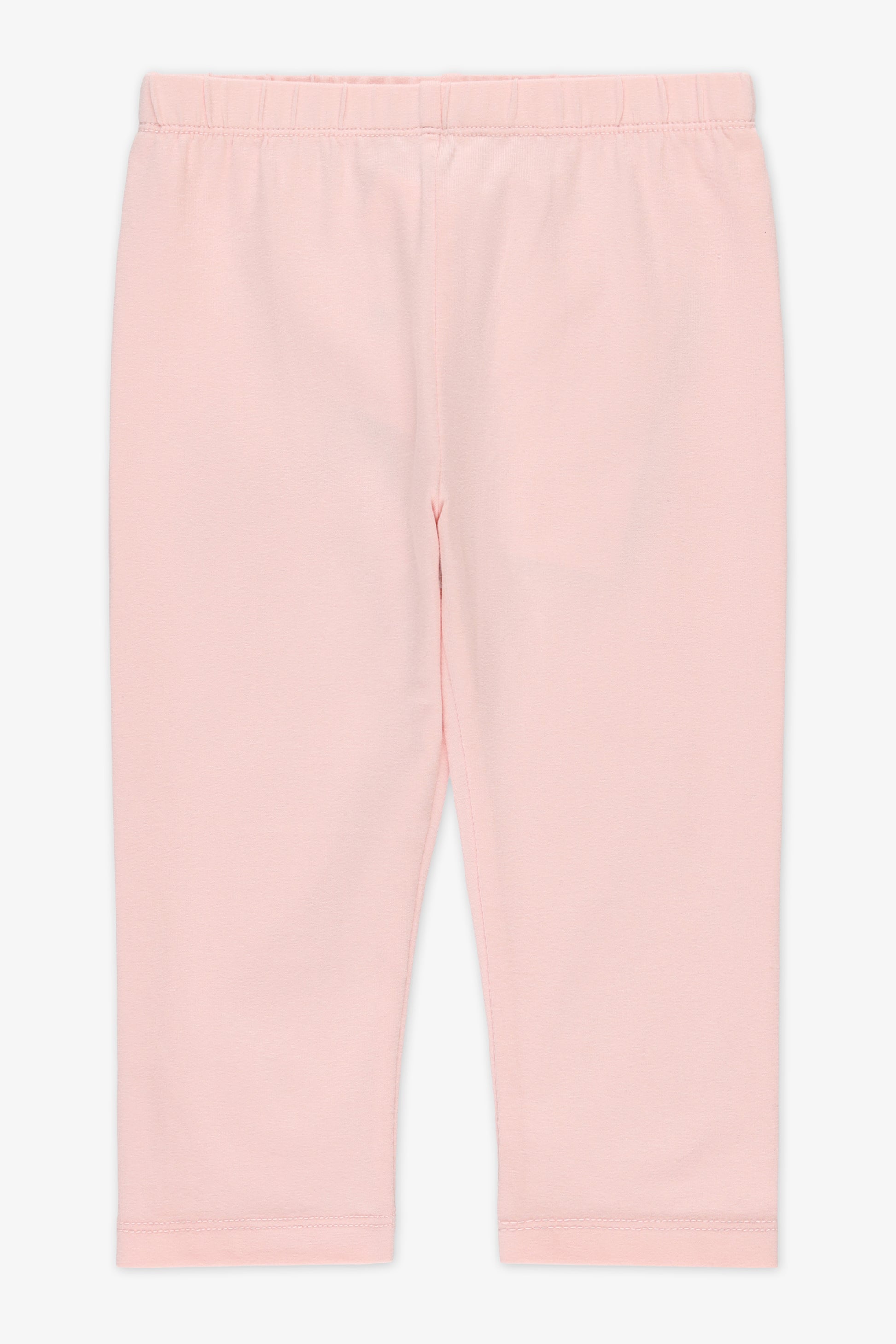 Legging uni en stretch - Enfant fille && ROSE