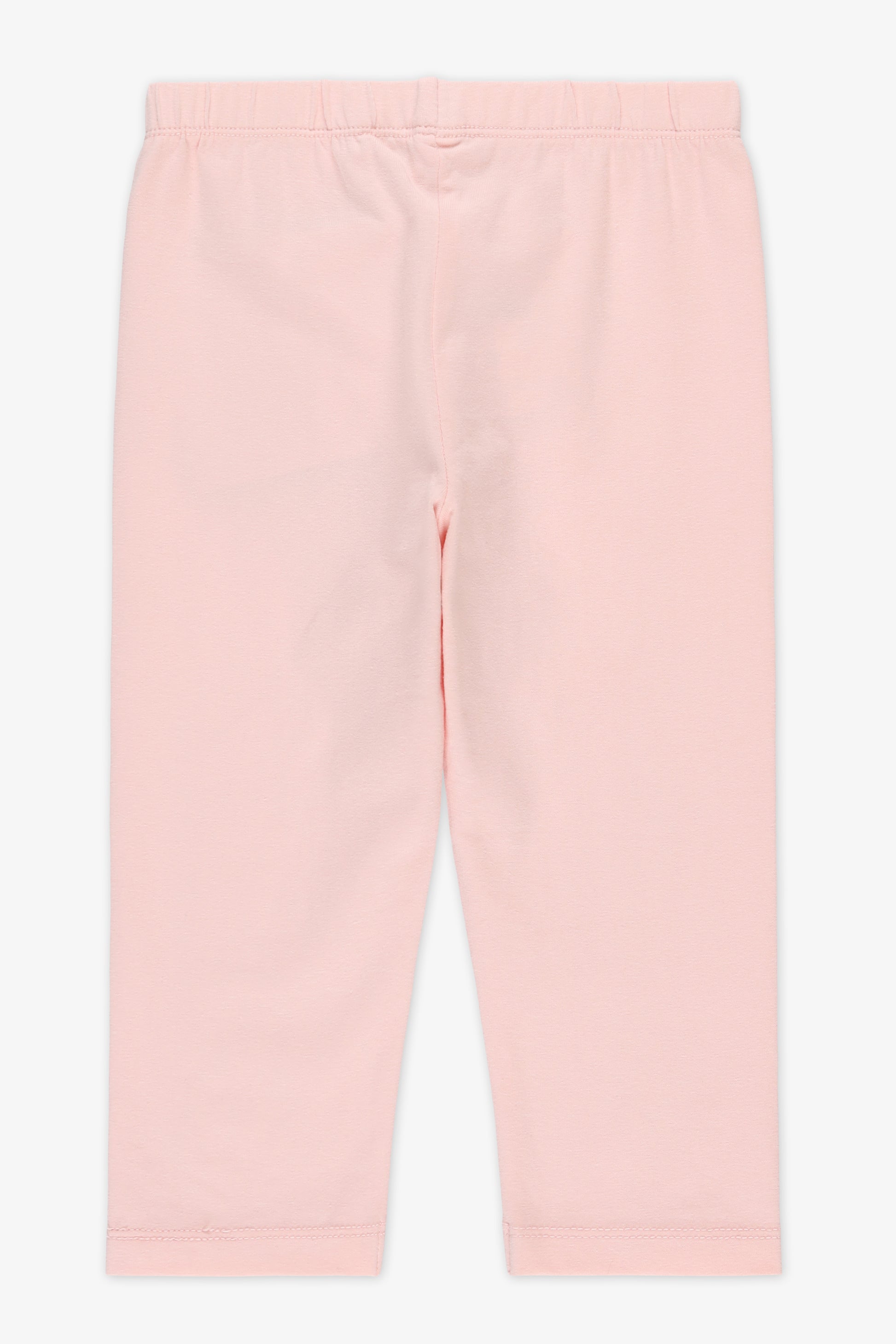 Legging uni en stretch - Enfant fille && ROSE