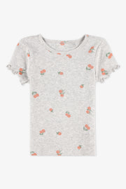 Chandail en stretch uni - Enfant fille && GRIS MIXTE