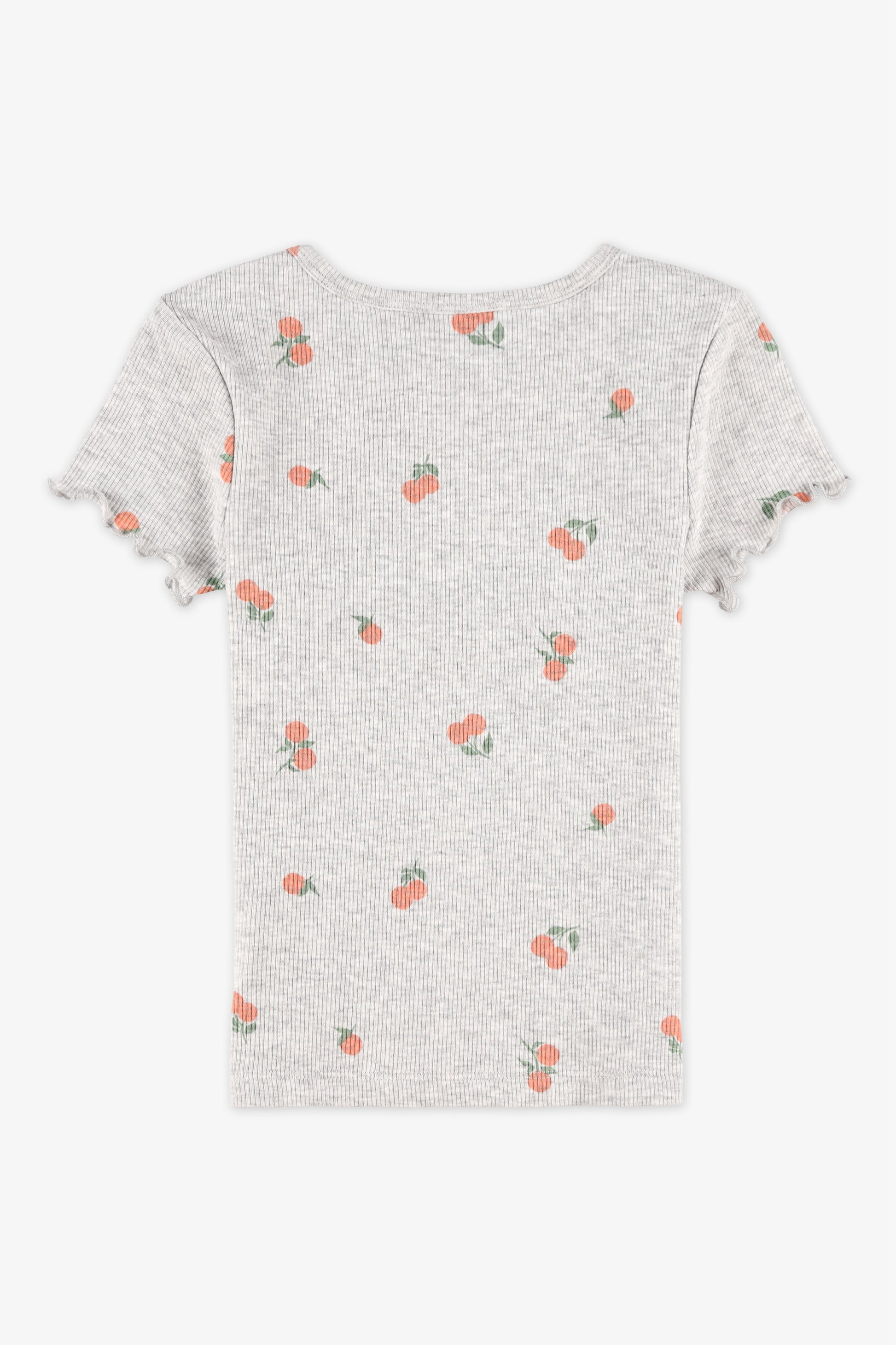Chandail en stretch uni - Enfant fille && GRIS MIXTE