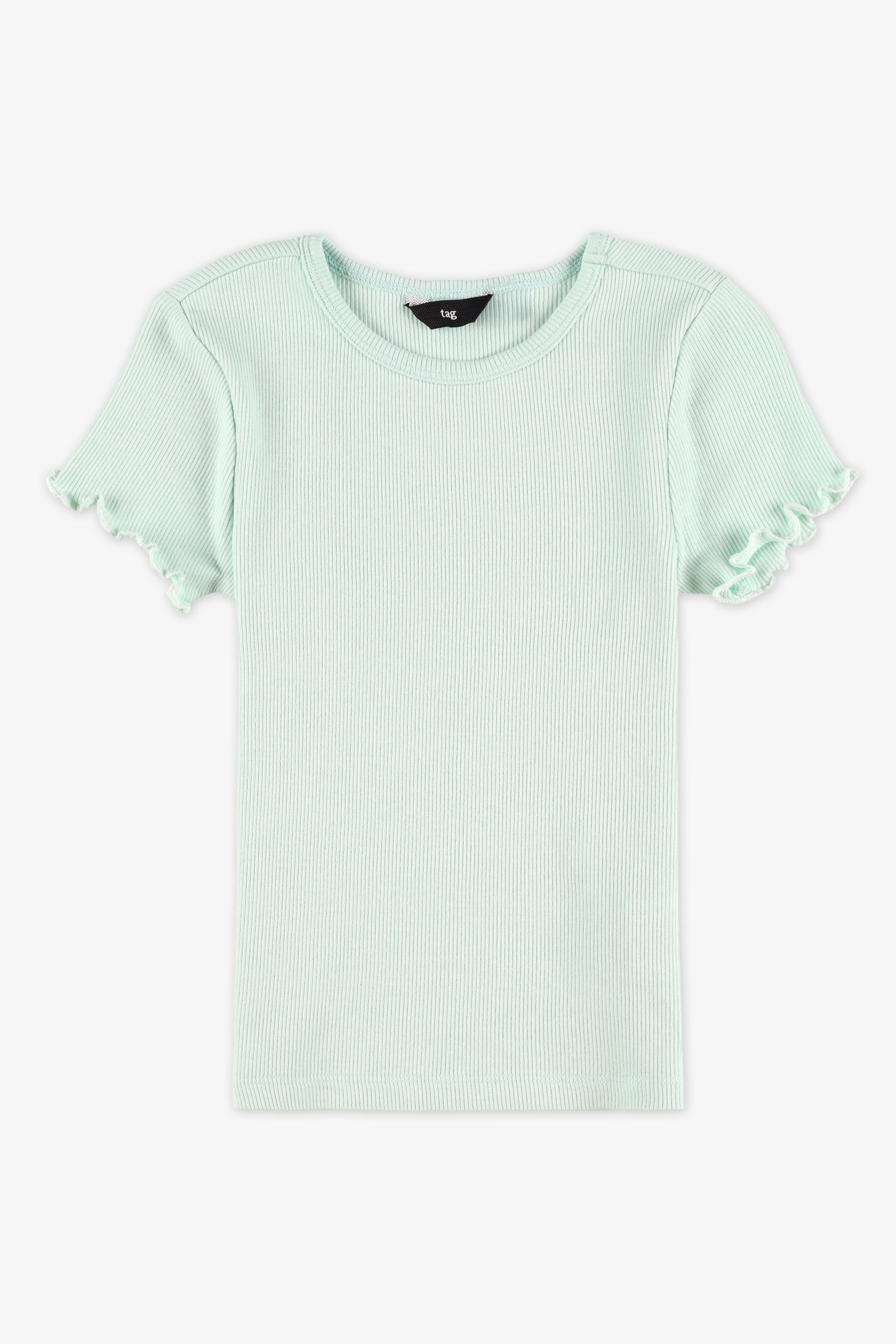 Chandail en stretch uni - Enfant fille && AQUA