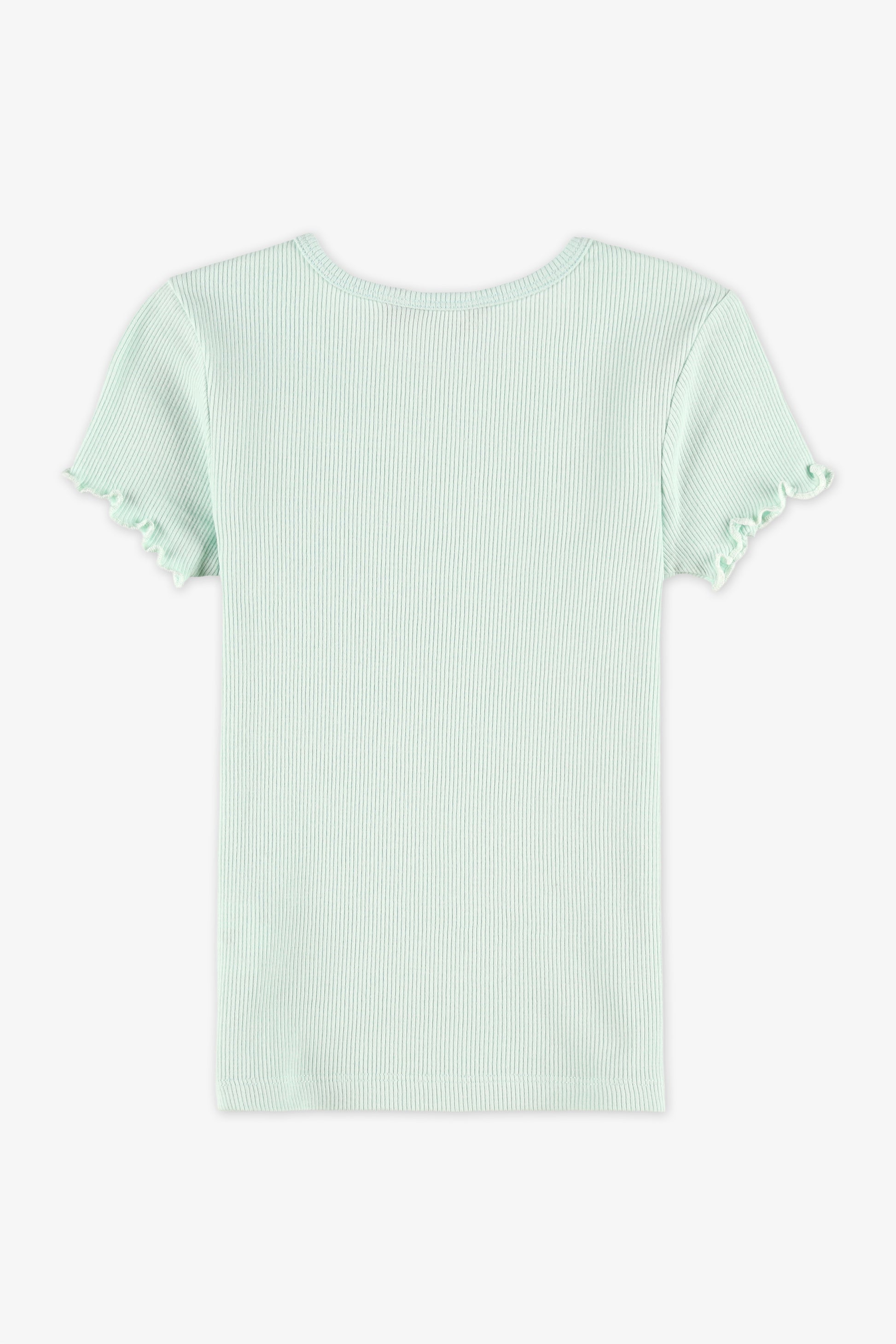 Chandail en stretch uni - Enfant fille && AQUA