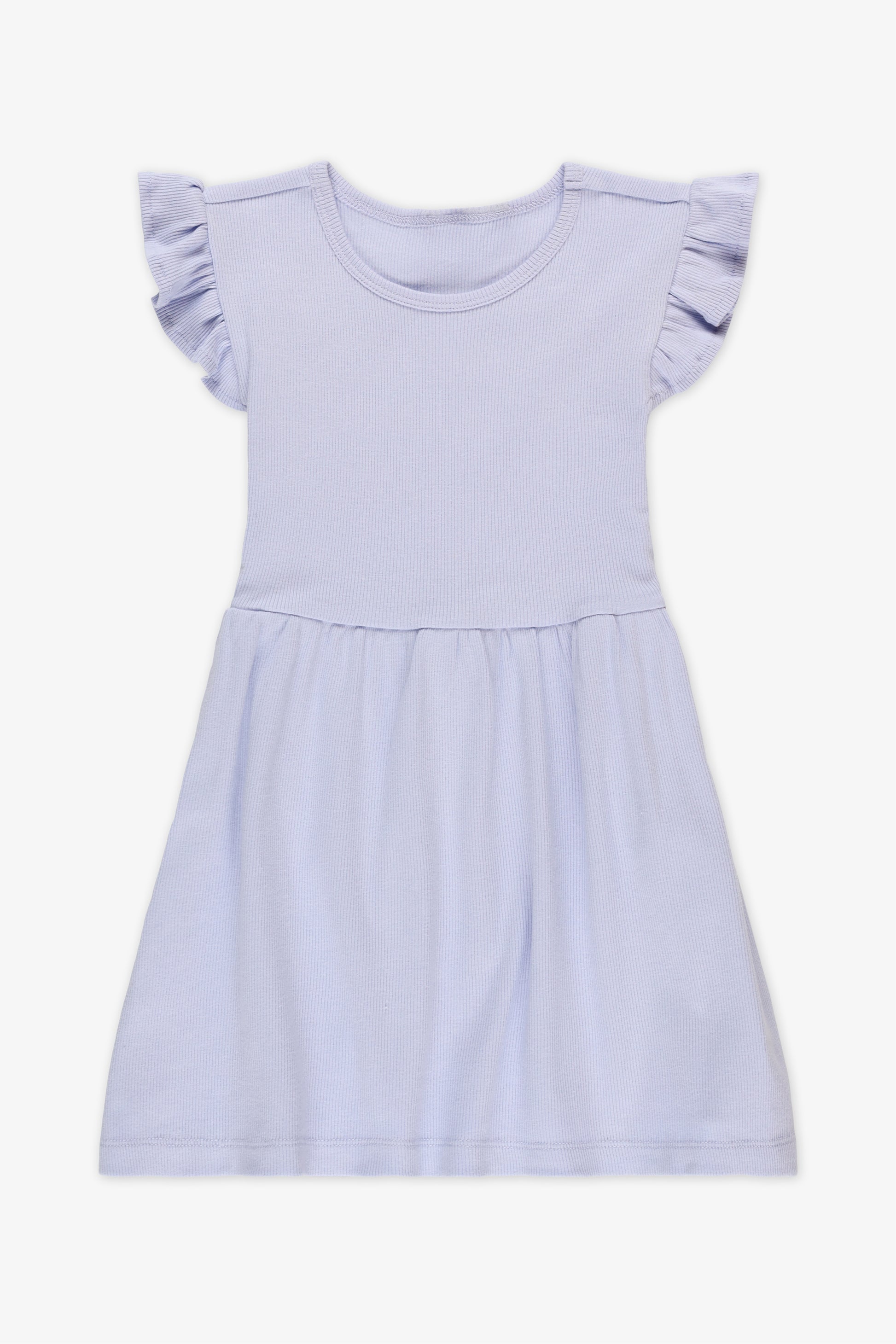 Robe à volants - Enfant fille && LAVANDE