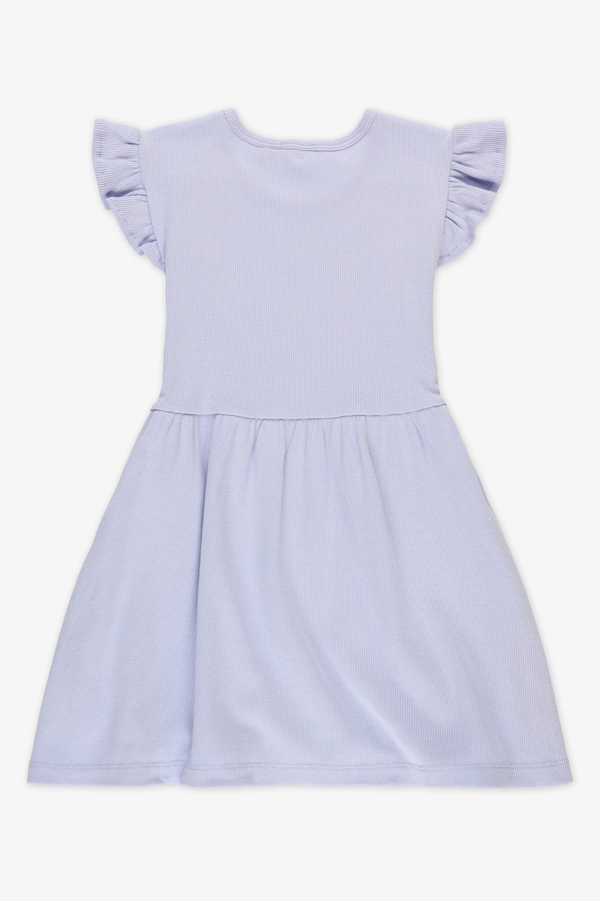 Robe à volants - Enfant fille && LAVANDE