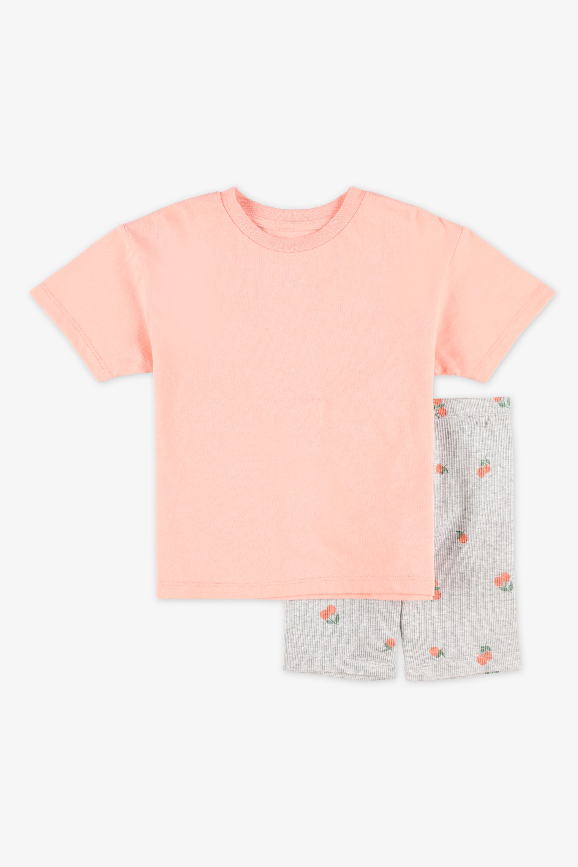 Ensemble 2 pièces motifs imprimés - Enfant fille && PECHE