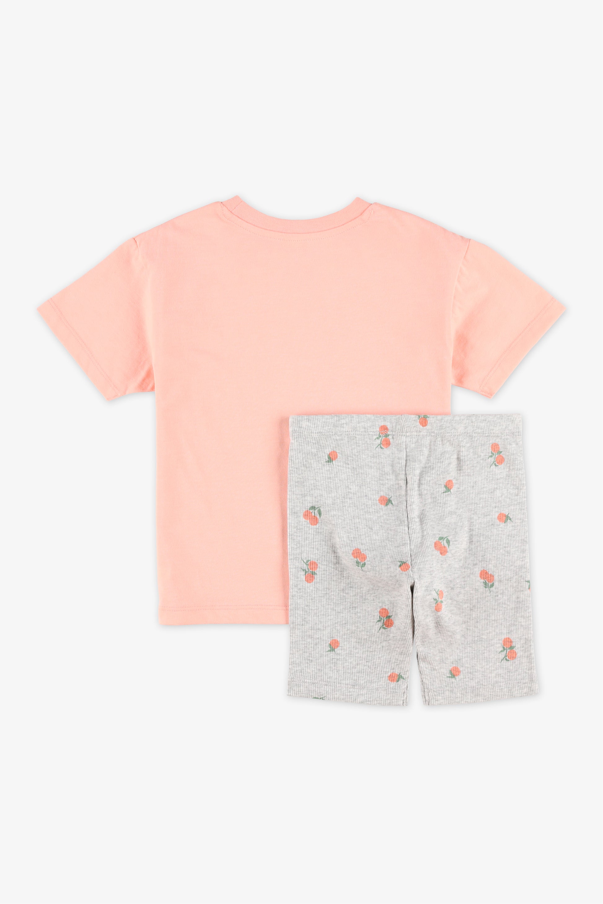 Ensemble 2 pièces motifs imprimés - Enfant fille && PECHE