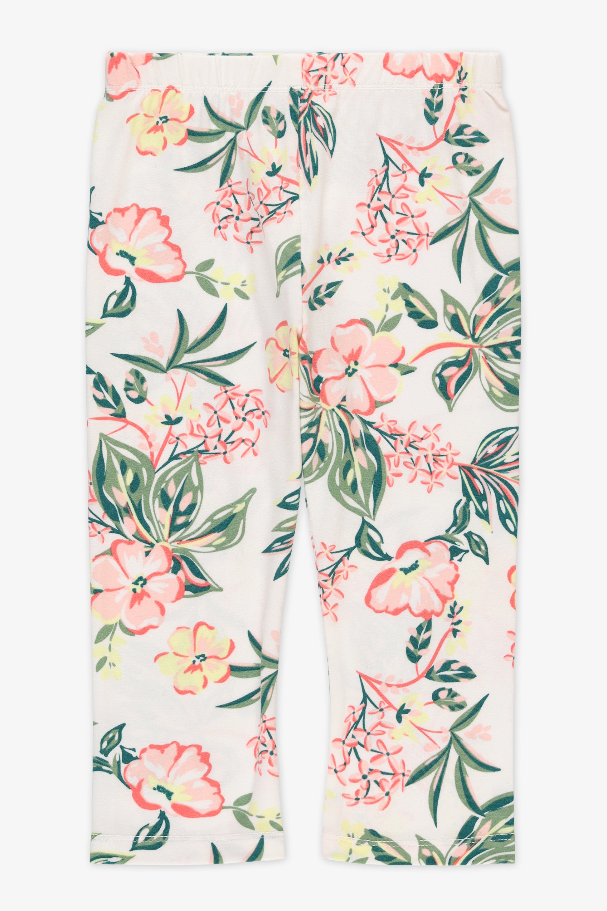 Legging en stretch imprimé - Enfant fille && BLANC CASSÉ/MULTI