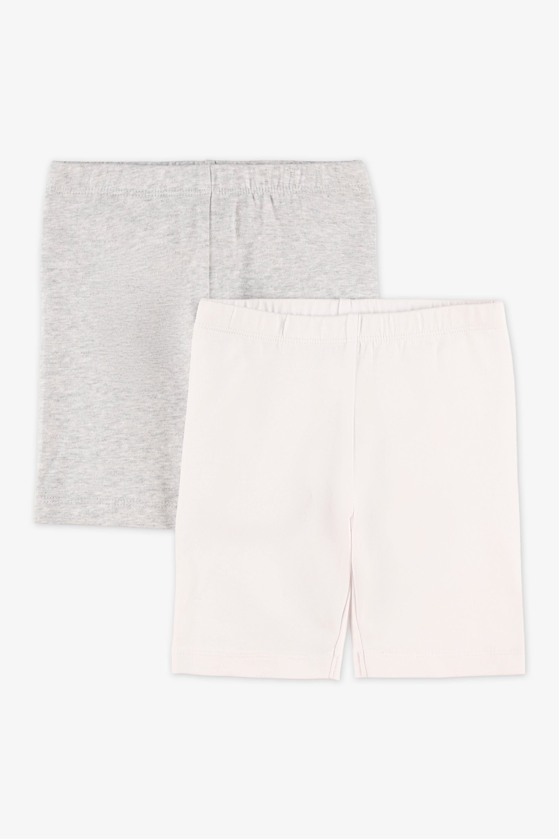 Pack de 2 cuissards uni - Enfant fille && BLANC