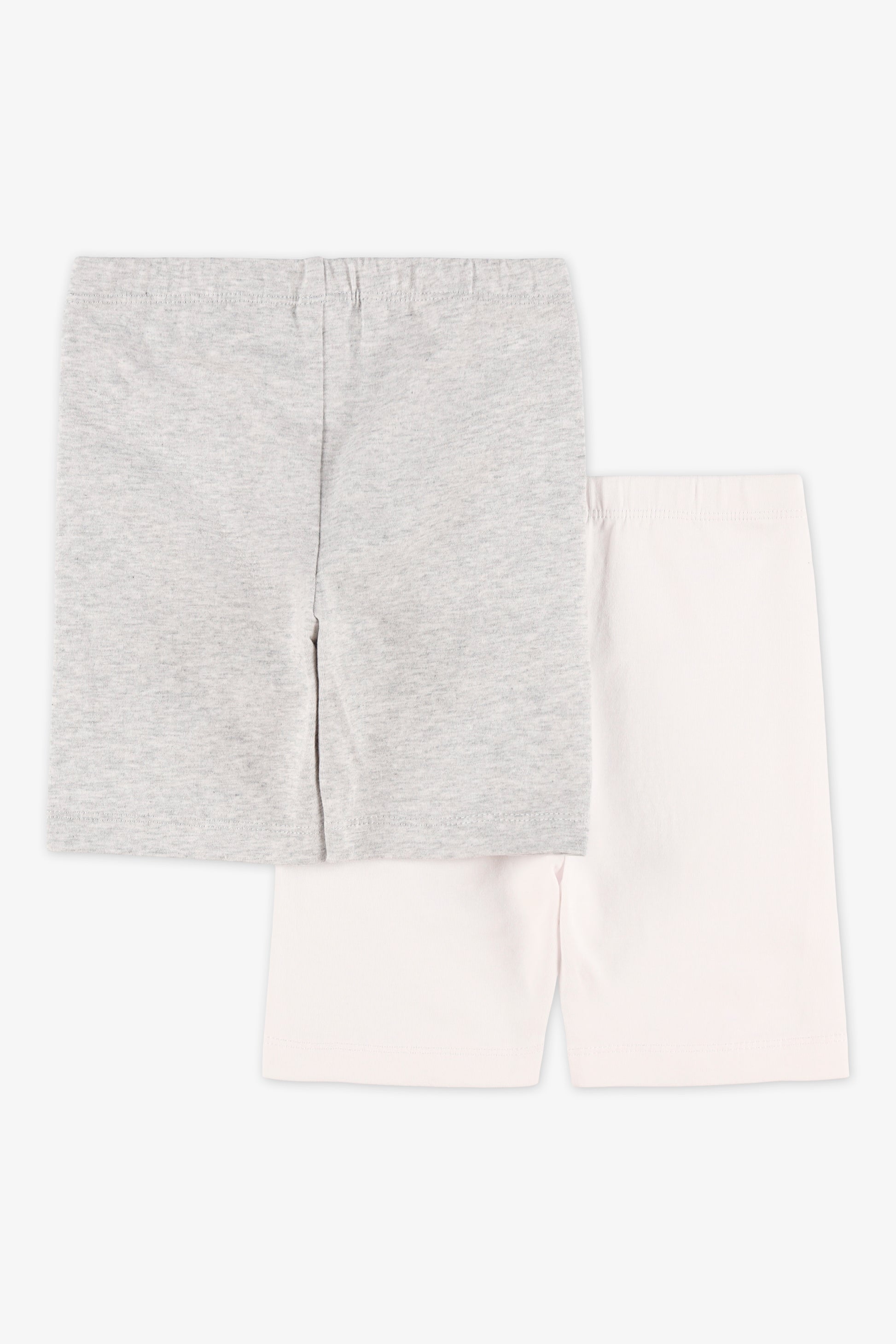 Pack de 2 cuissards uni - Enfant fille && BLANC